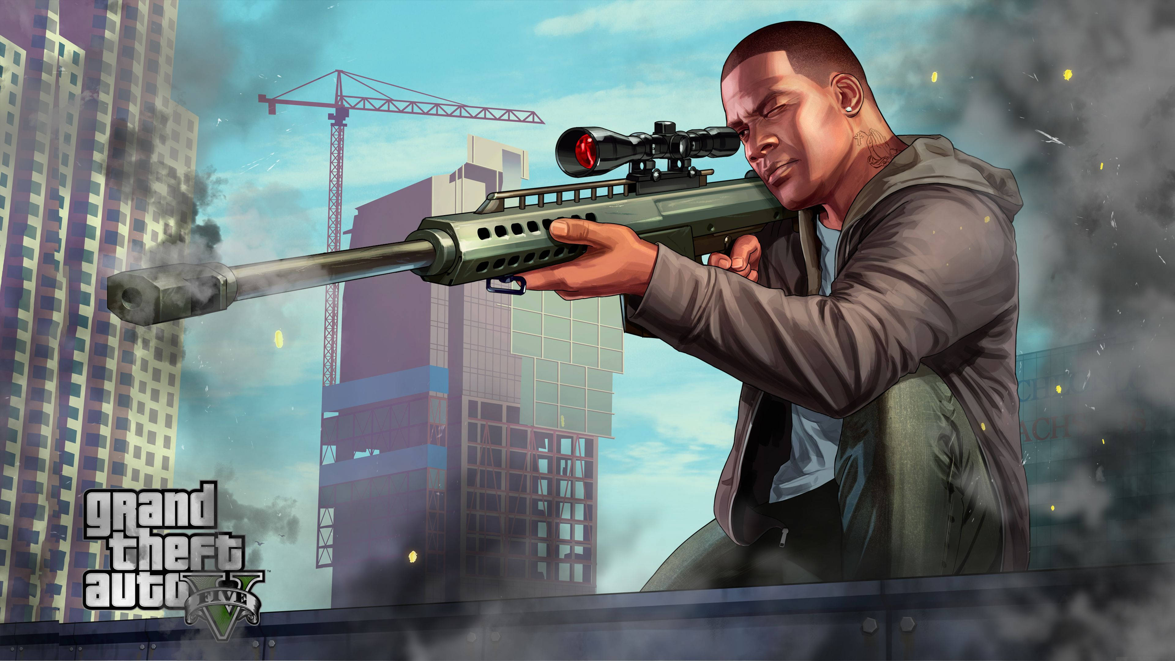 1080p GTA 5 富兰克林·克林顿 壁紙