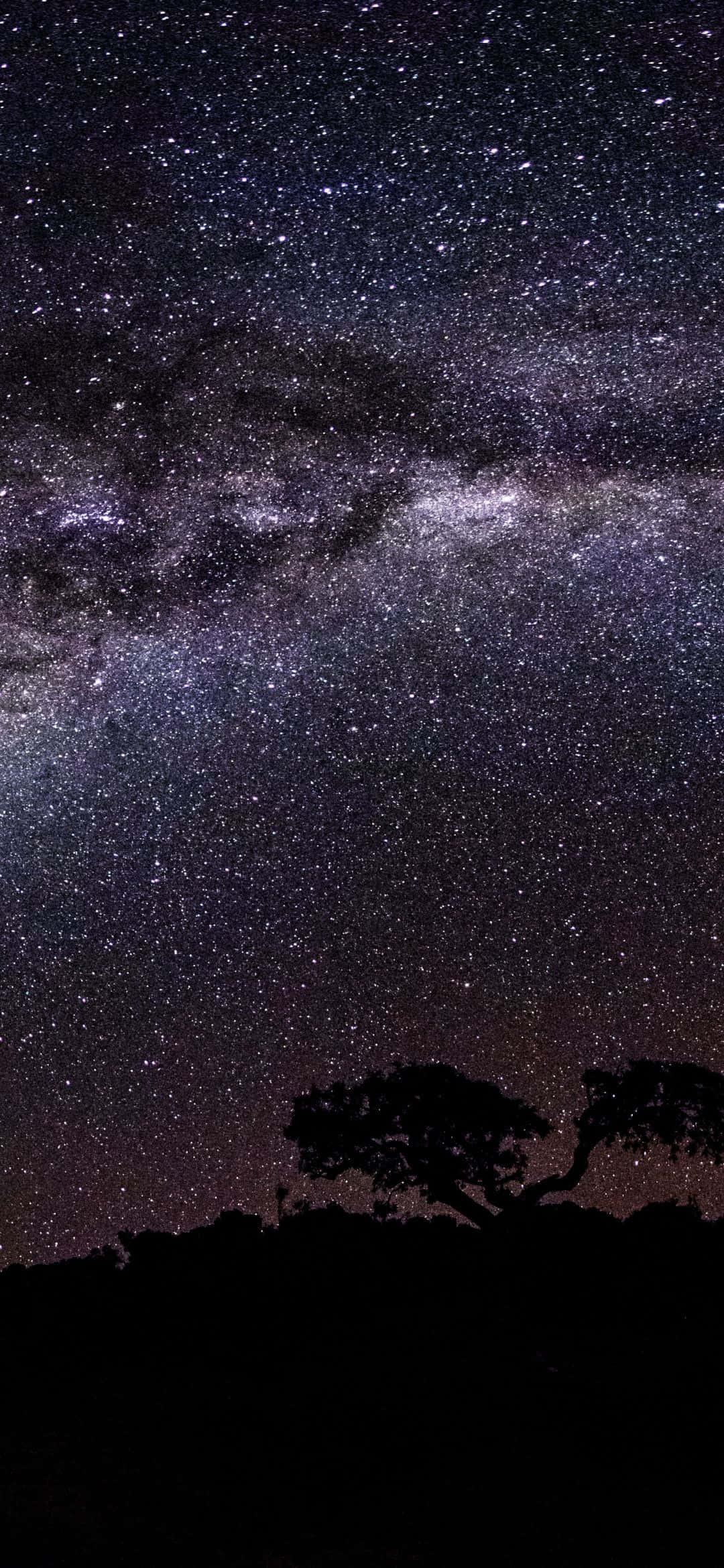 1080x2340 4K 銀河夜空 壁紙