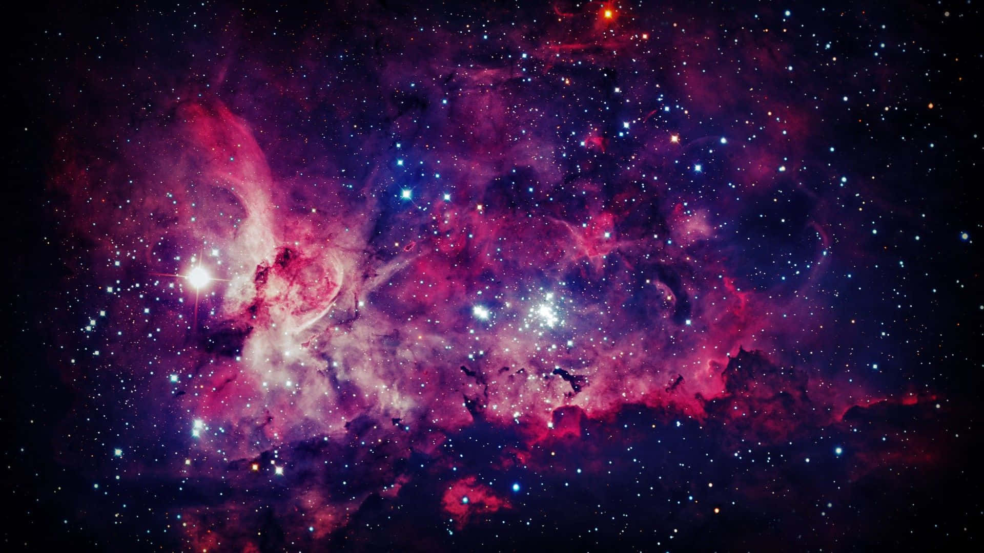 1920 X 1080 星云太空 壁紙