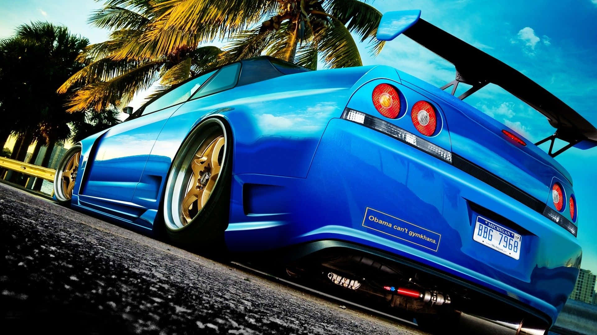 1920x1080 HD 汽车 日产 Skyline 壁紙