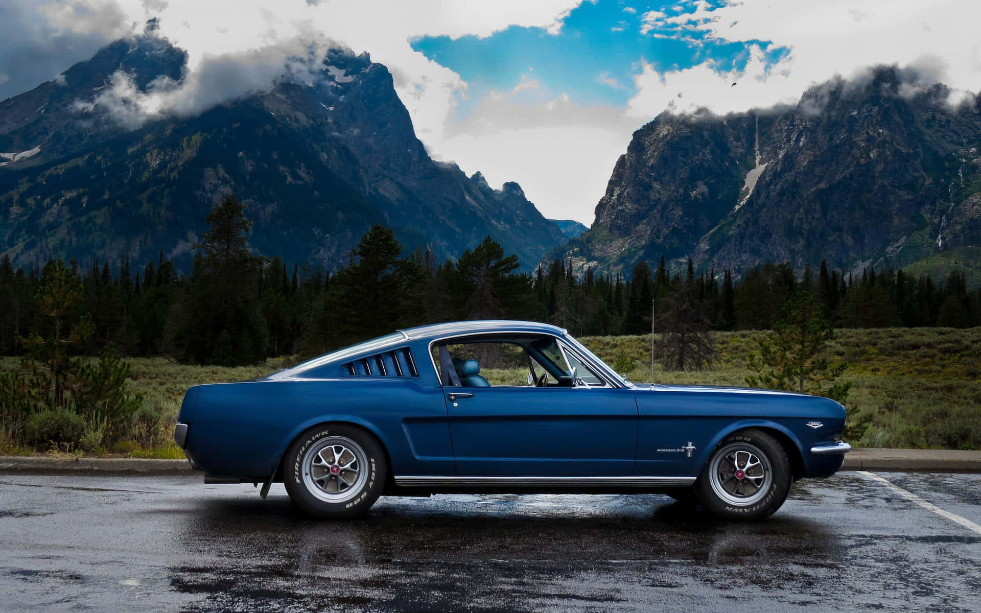 1966年福特野马Fastback的震撼视角