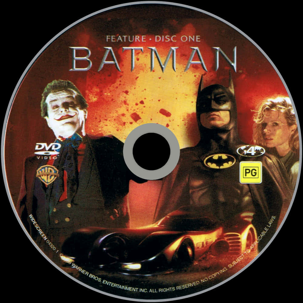 蝙蝠侠1989年DVD封面艺术 壁紙
