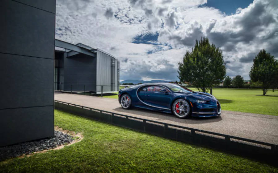 2017 布加迪 Chiron 4K 壁紙