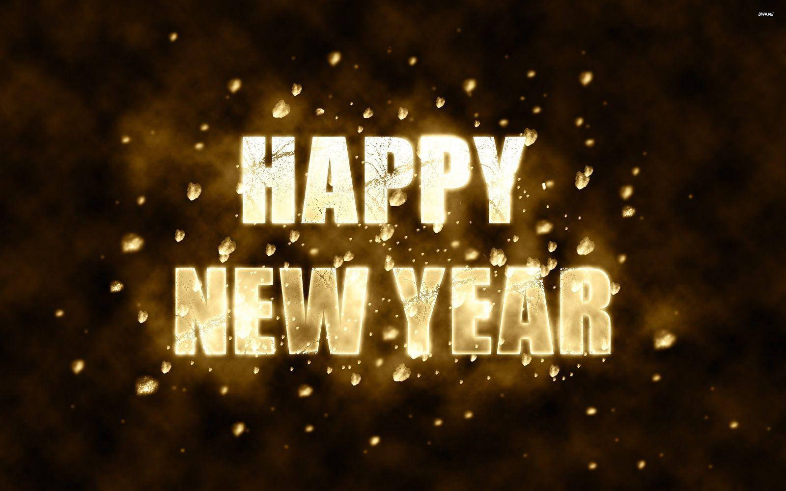 閃耀的2021新年祝福 壁紙