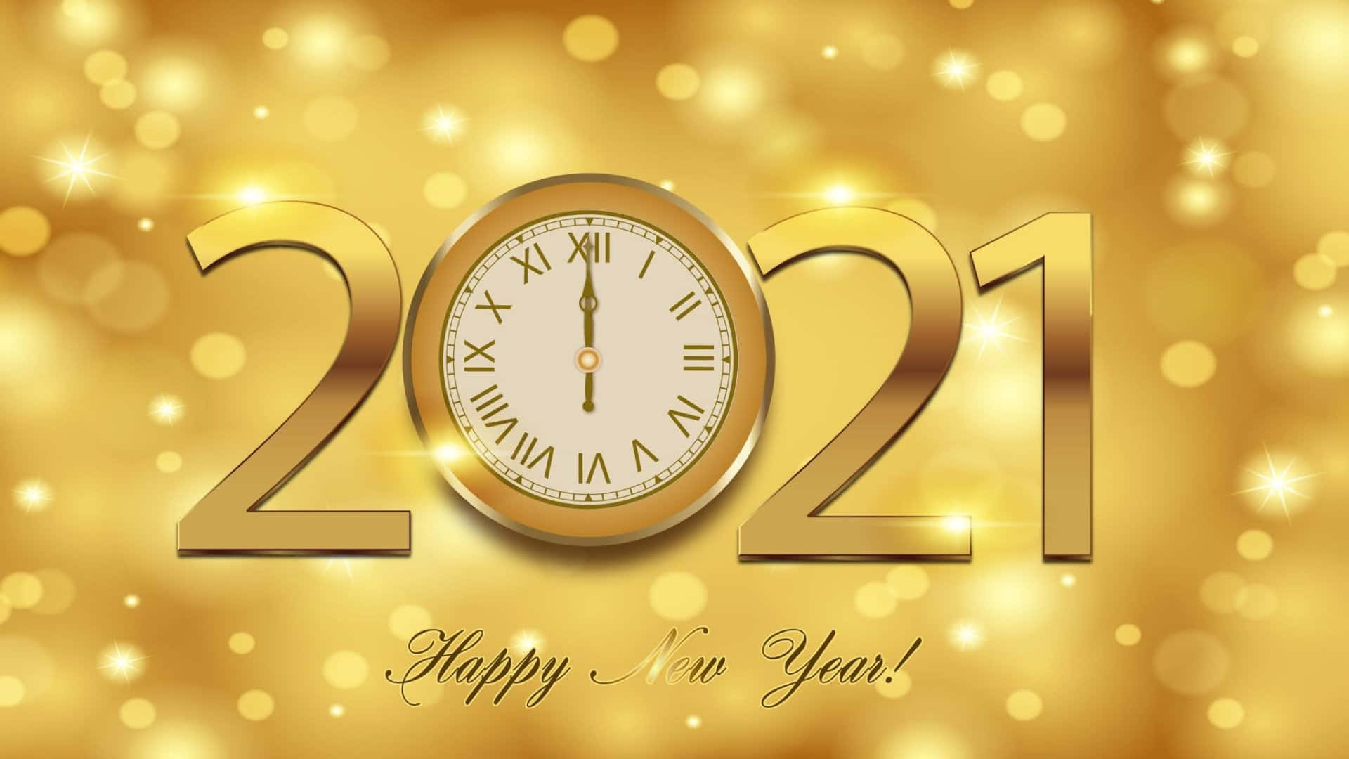 「璀璨綻放2021：歡慶新年」 壁紙