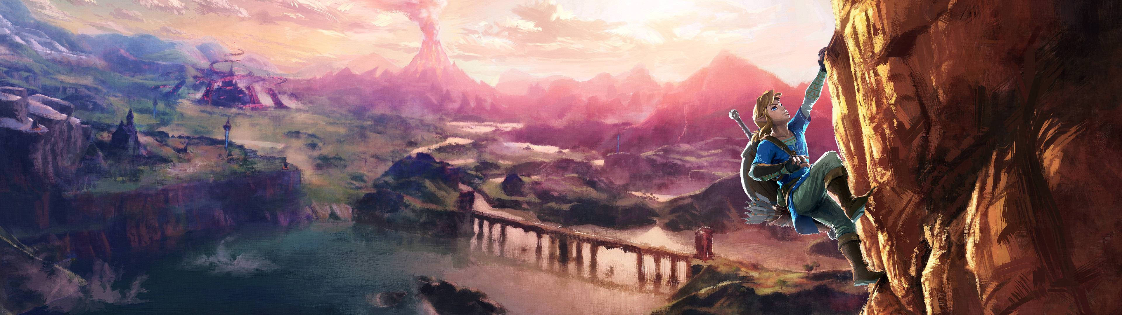 3840x1080 4K 林克《TLOZ》 壁紙