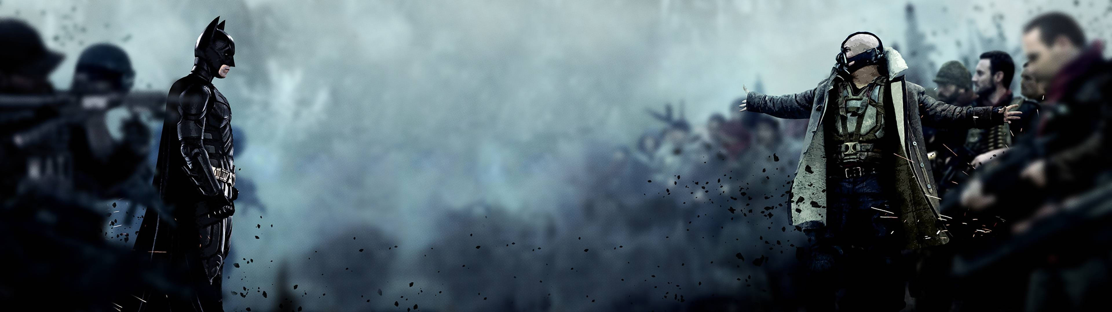 3840x1080 HD 雙螢幕蝙蝠俠 壁紙