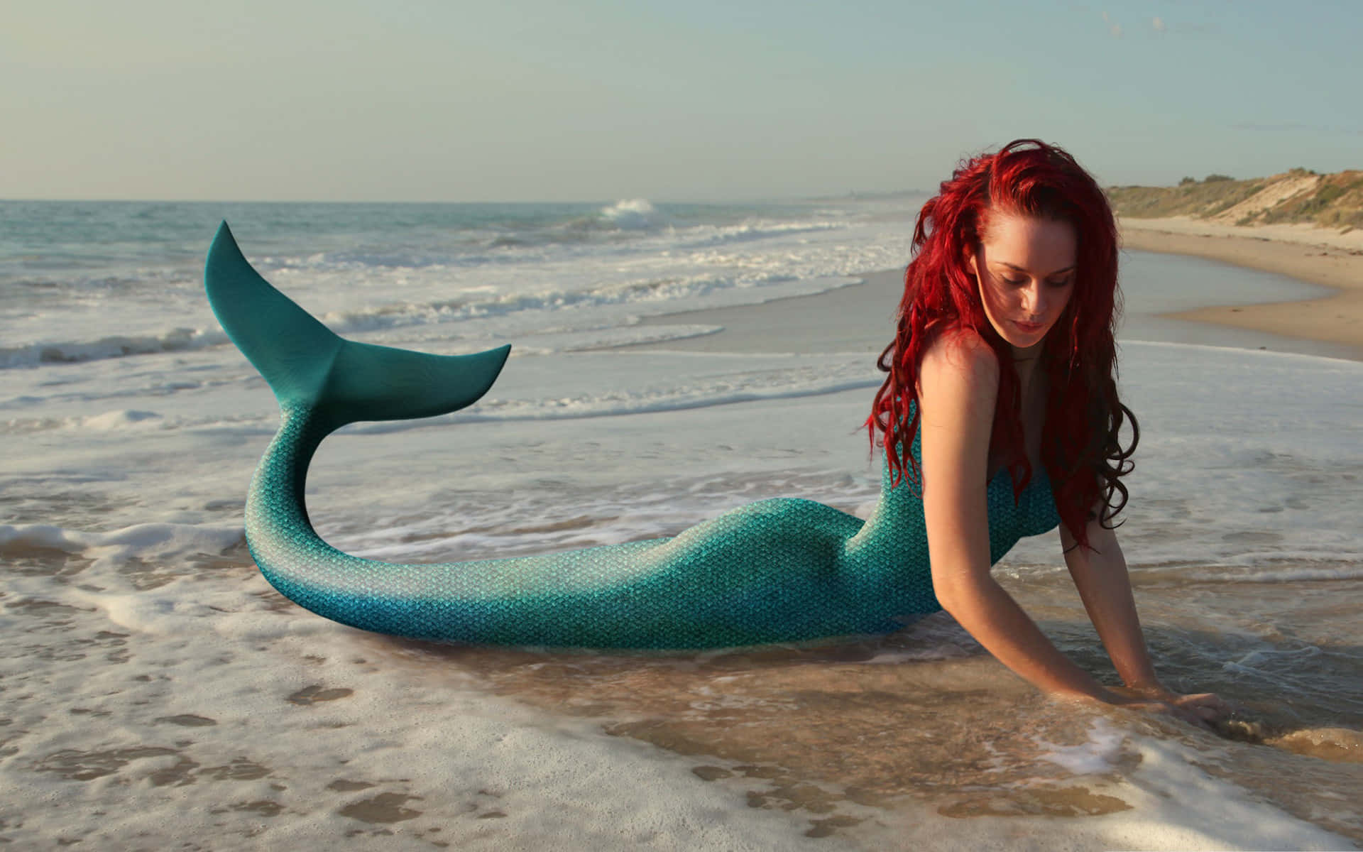 3D 美麗美人魚 壁紙