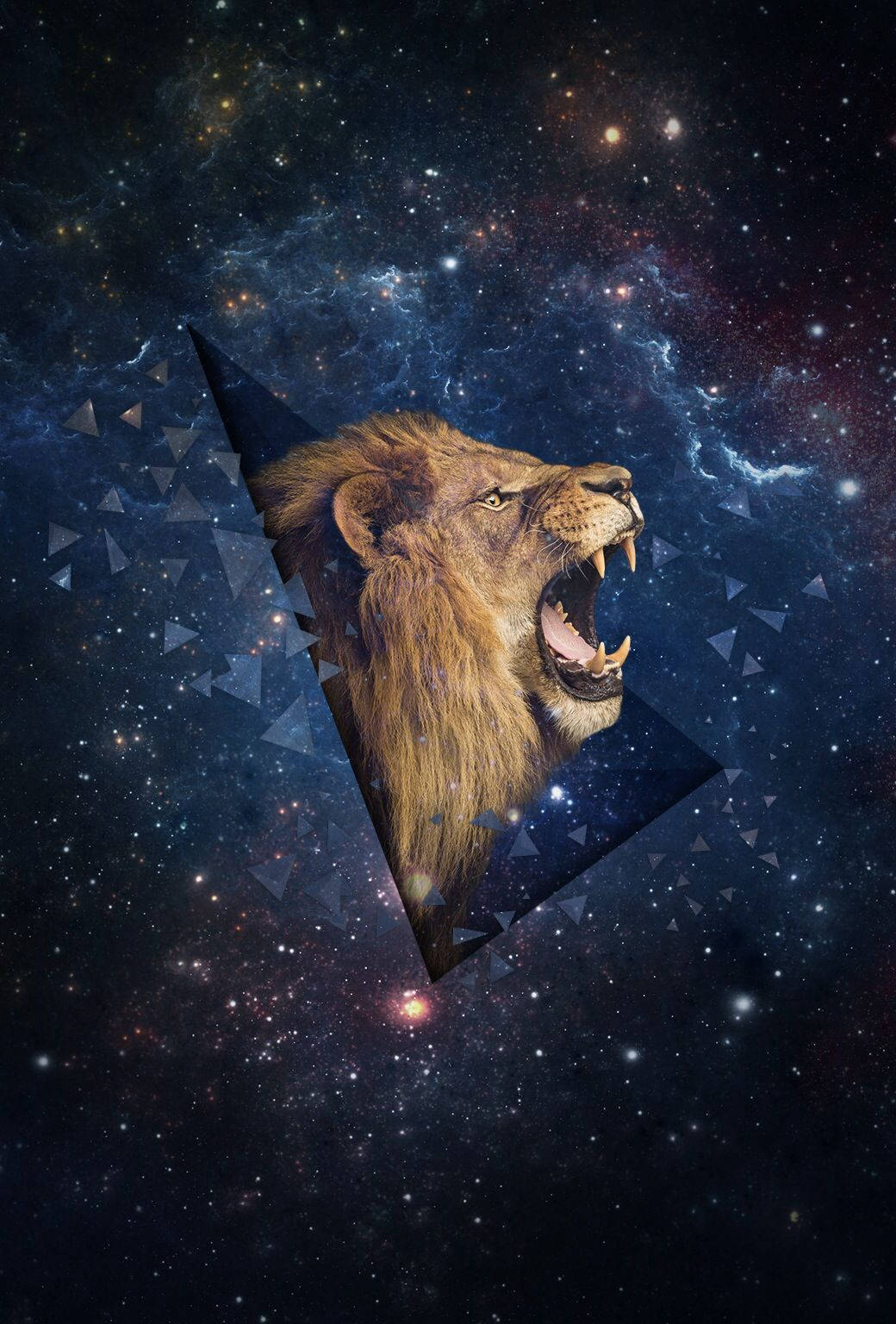 3D 獅子星系 壁紙