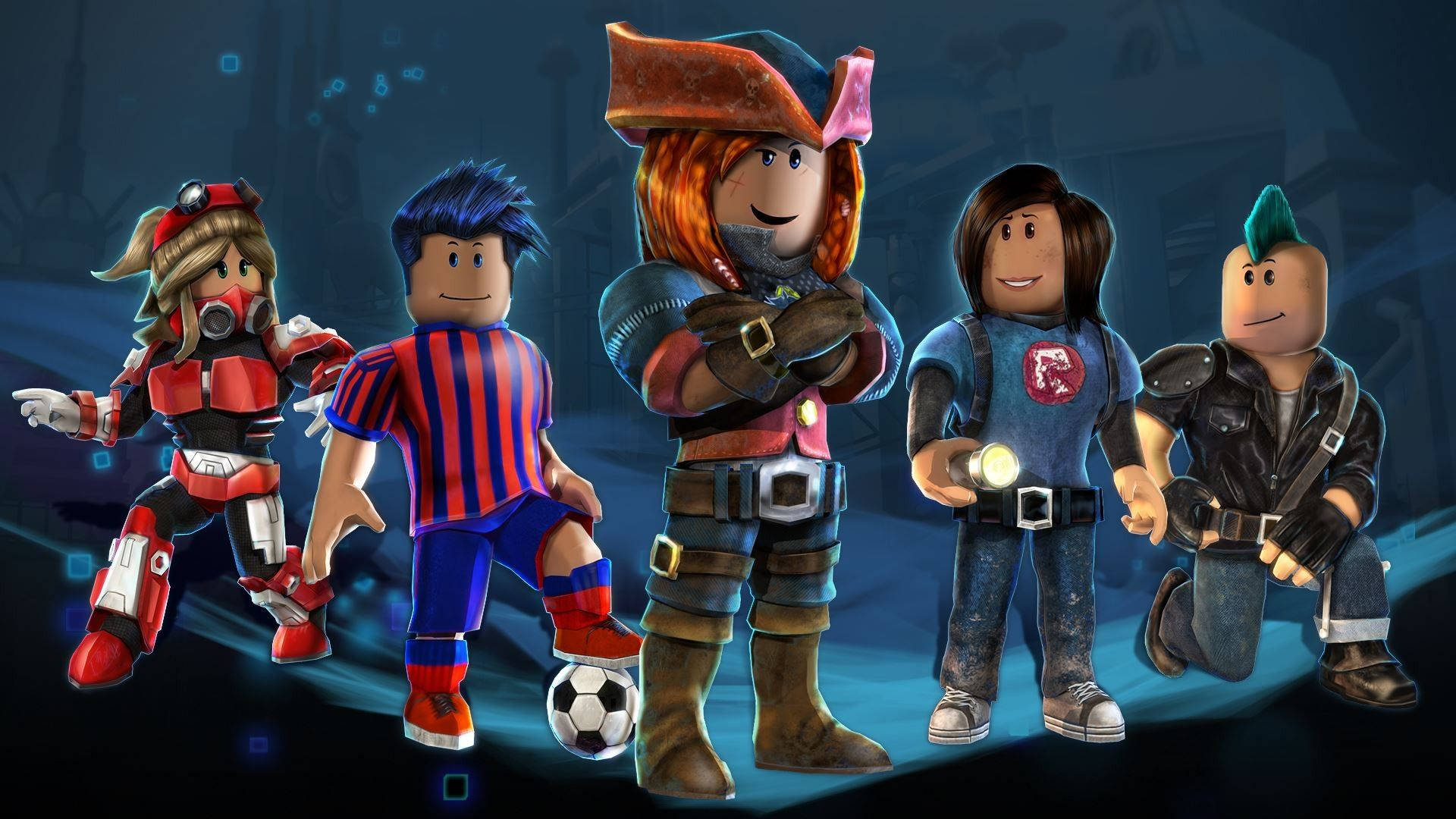 酷炫 3D Roblox 角色 壁紙