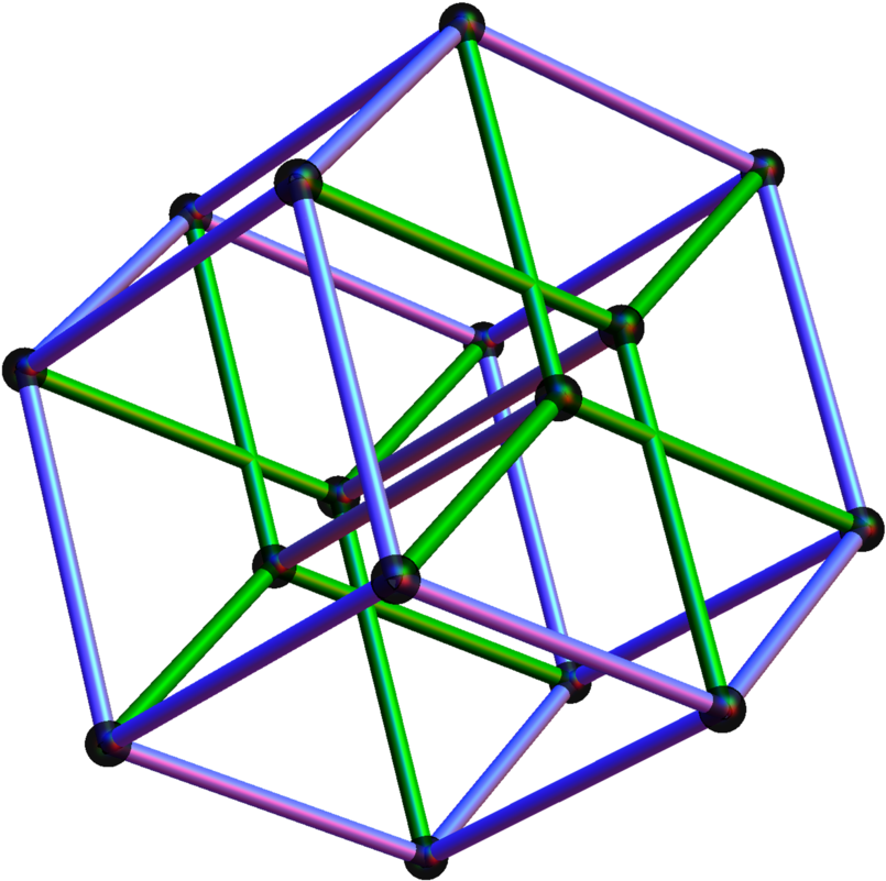 3D幾何結構渲染 壁紙