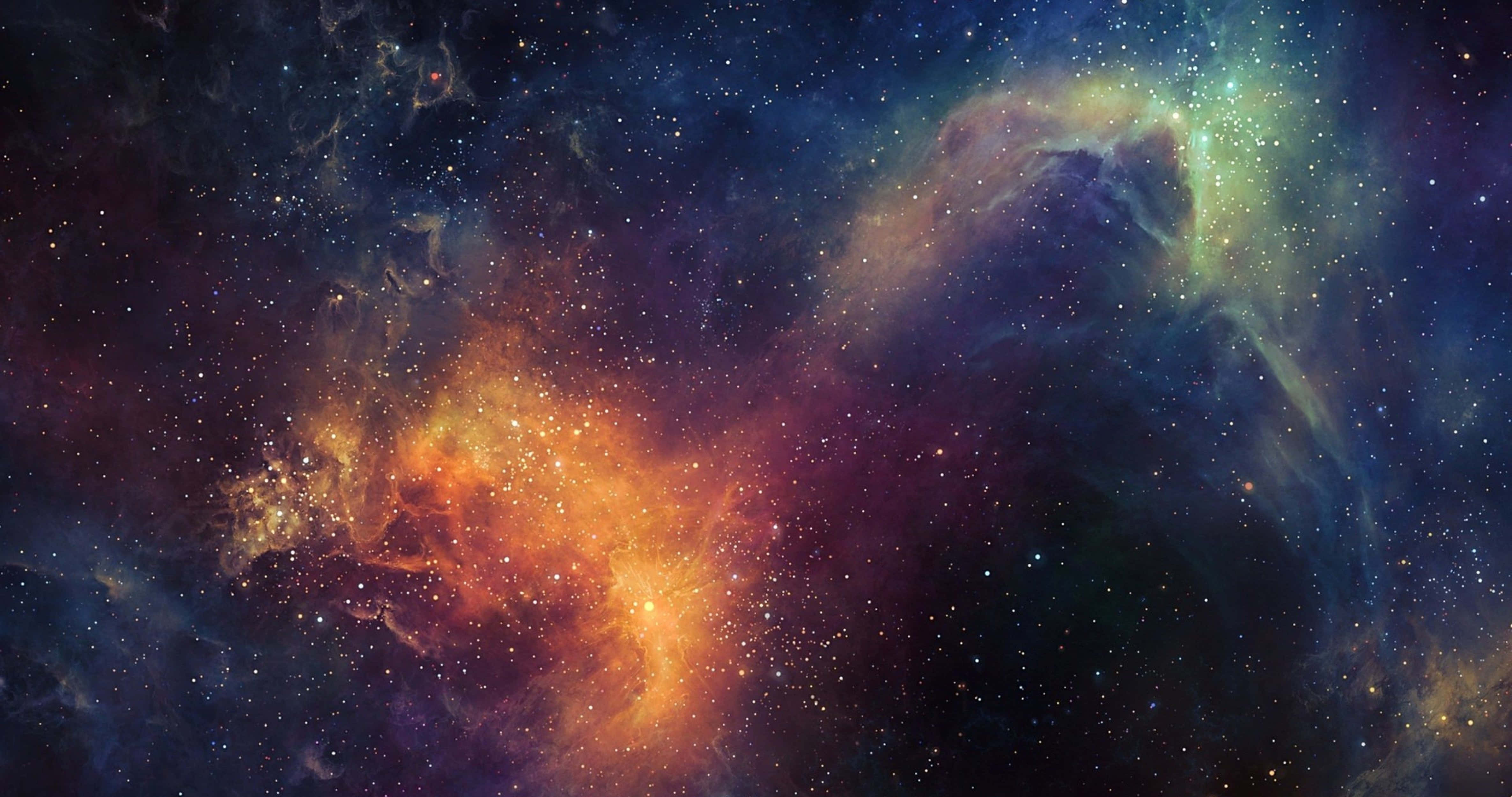 4K 宇宙星云云团 壁紙