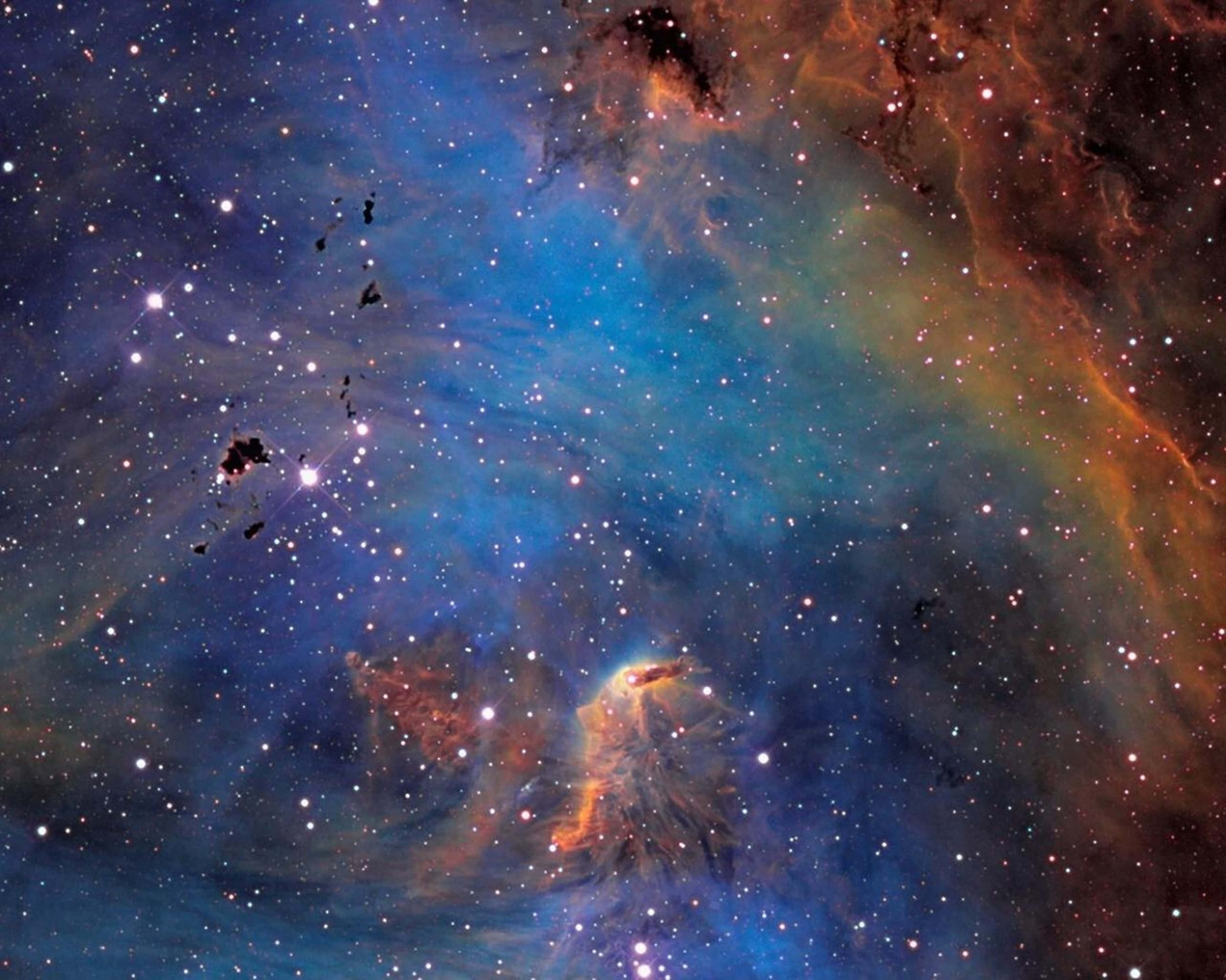 4K 宇宙 跑鸡星云 壁紙