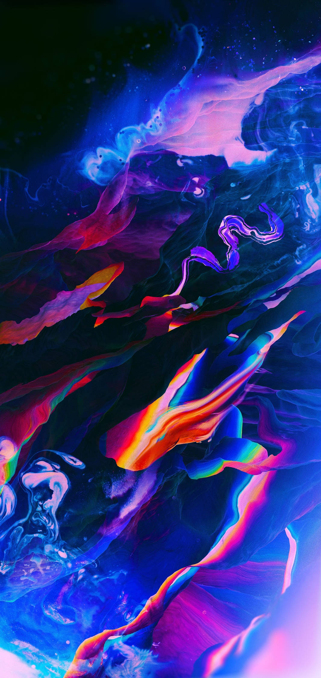 4K Android 紫粉抽象 壁紙