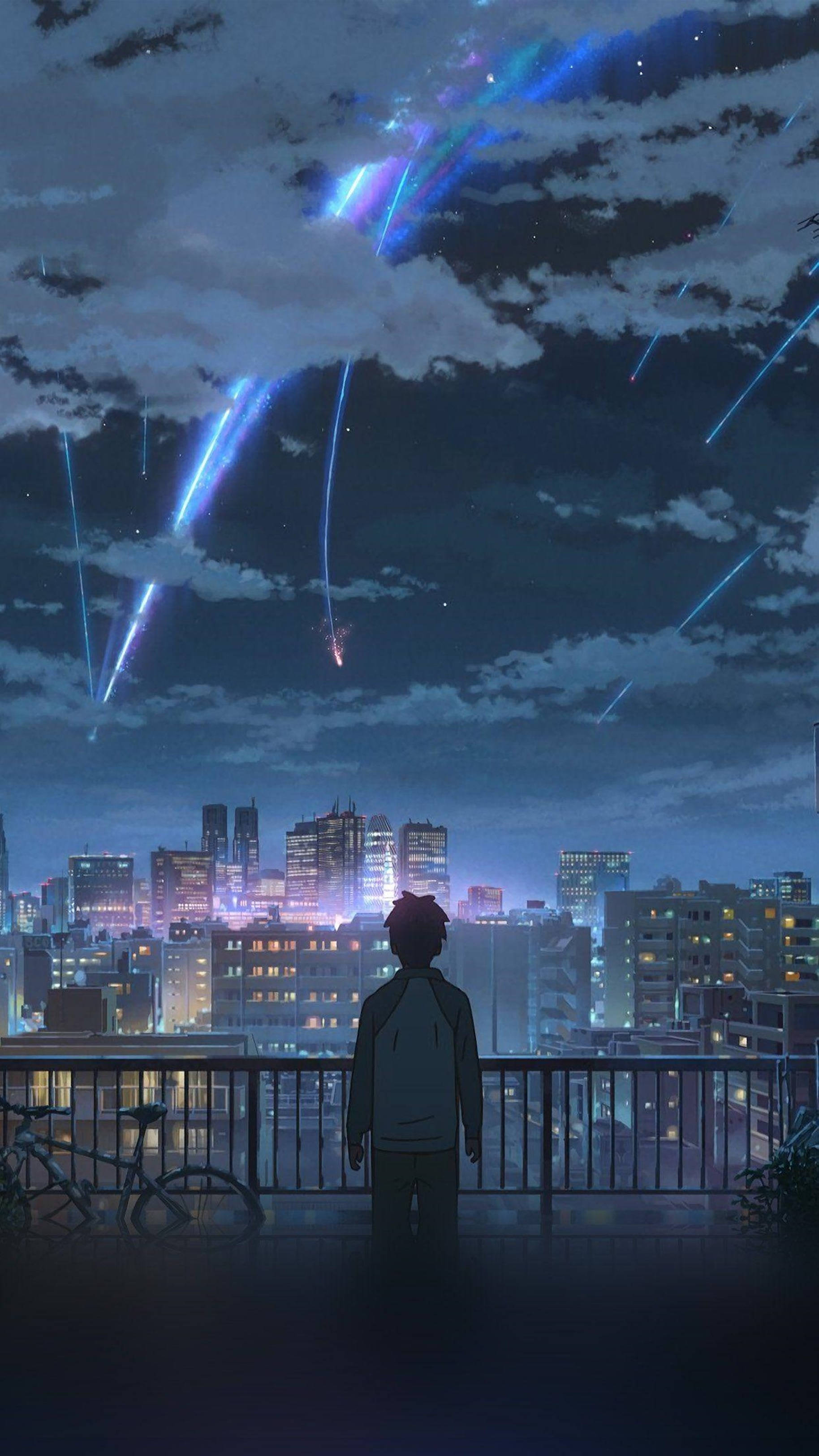 4K 動畫 你的名字 彗星 iPhone 壁紙