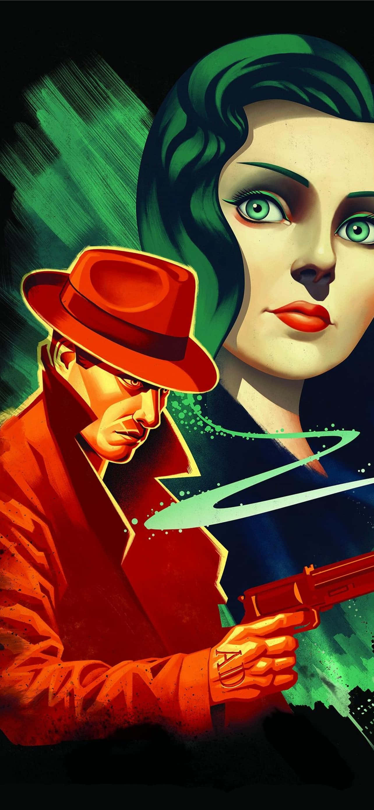 以這款4K iPhone桌布潛入Bioshock的世界。 壁紙