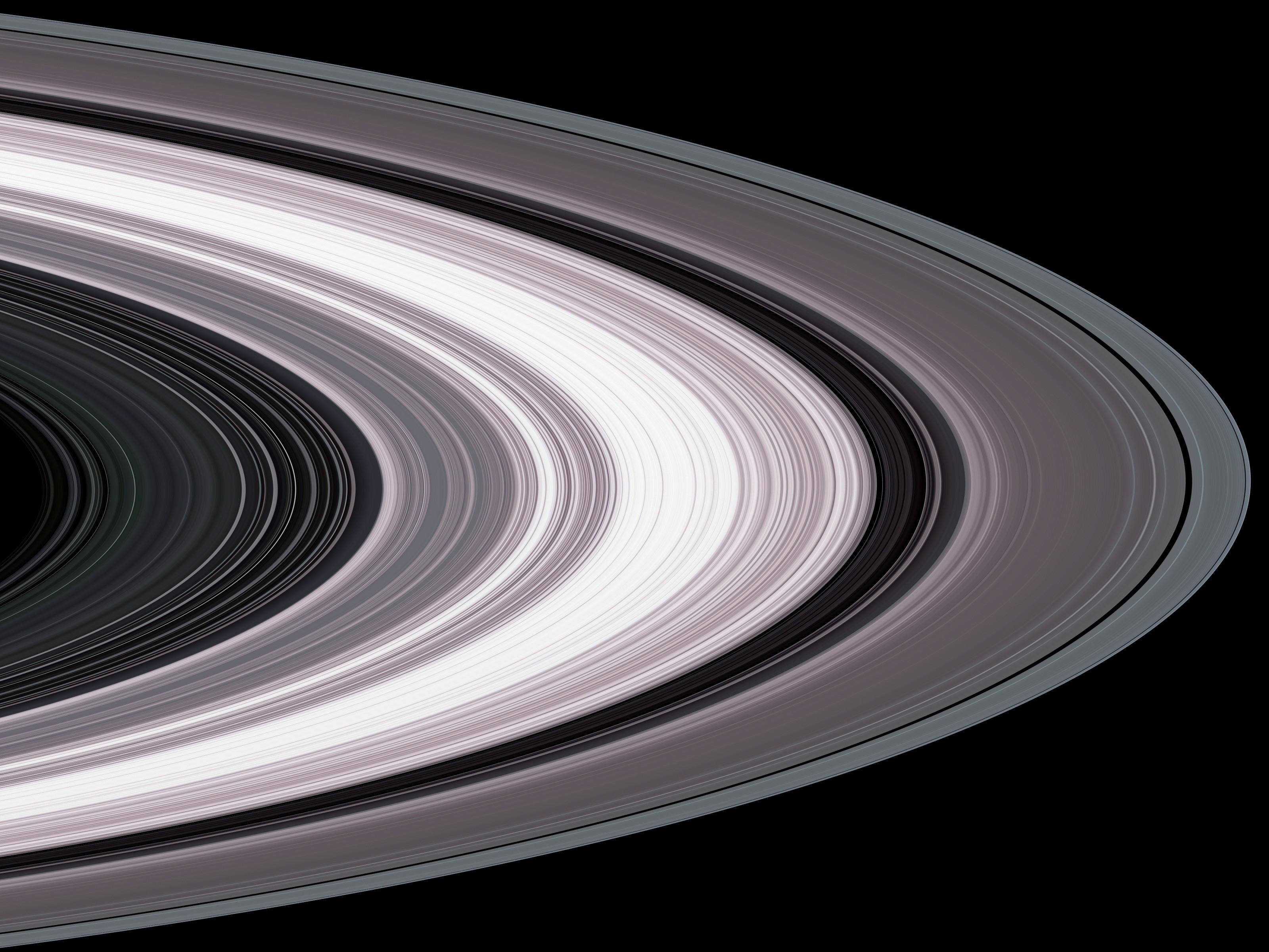 土星環 4K 壁紙