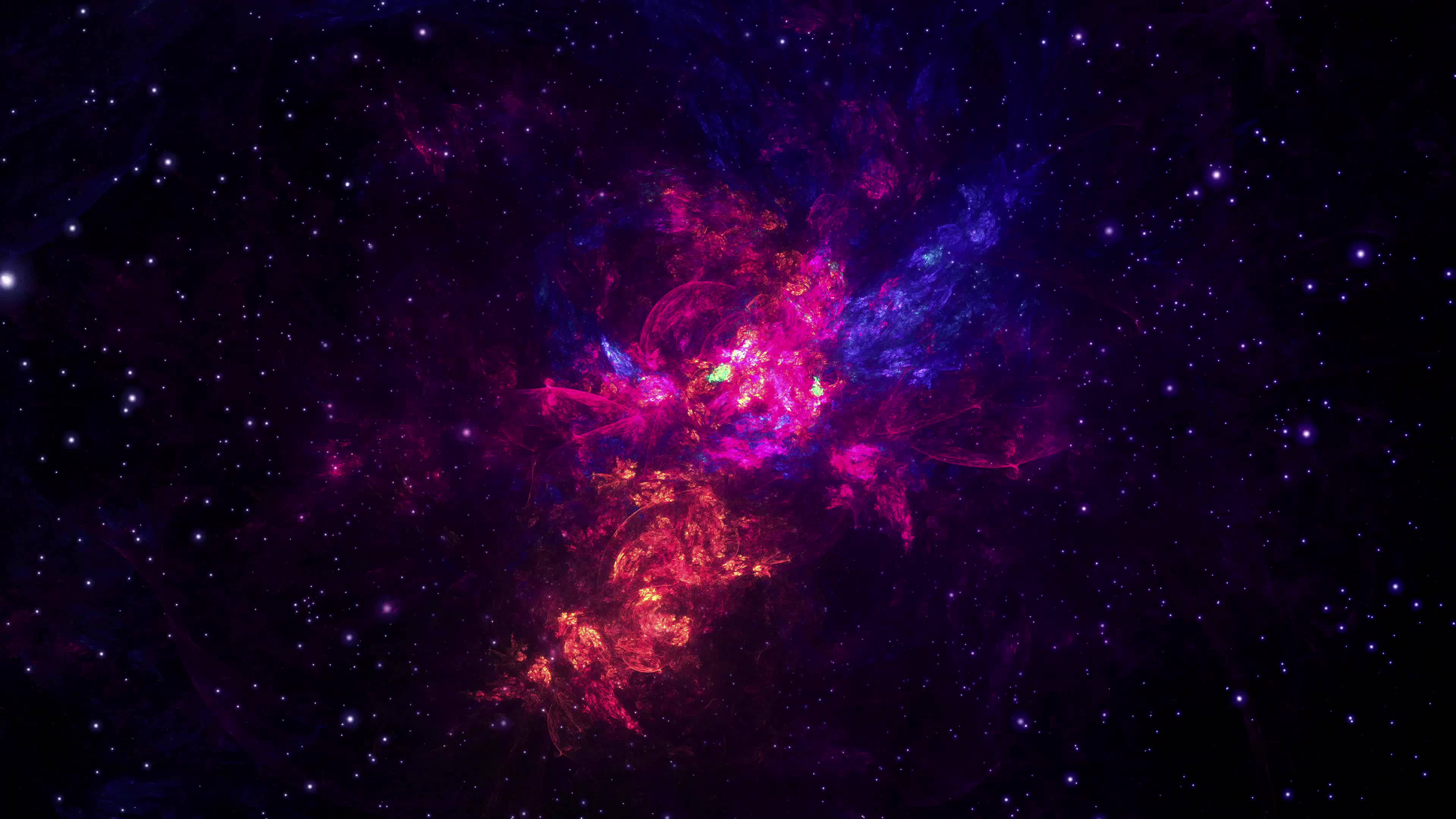 4K動態抽象宇宙桌面 壁紙