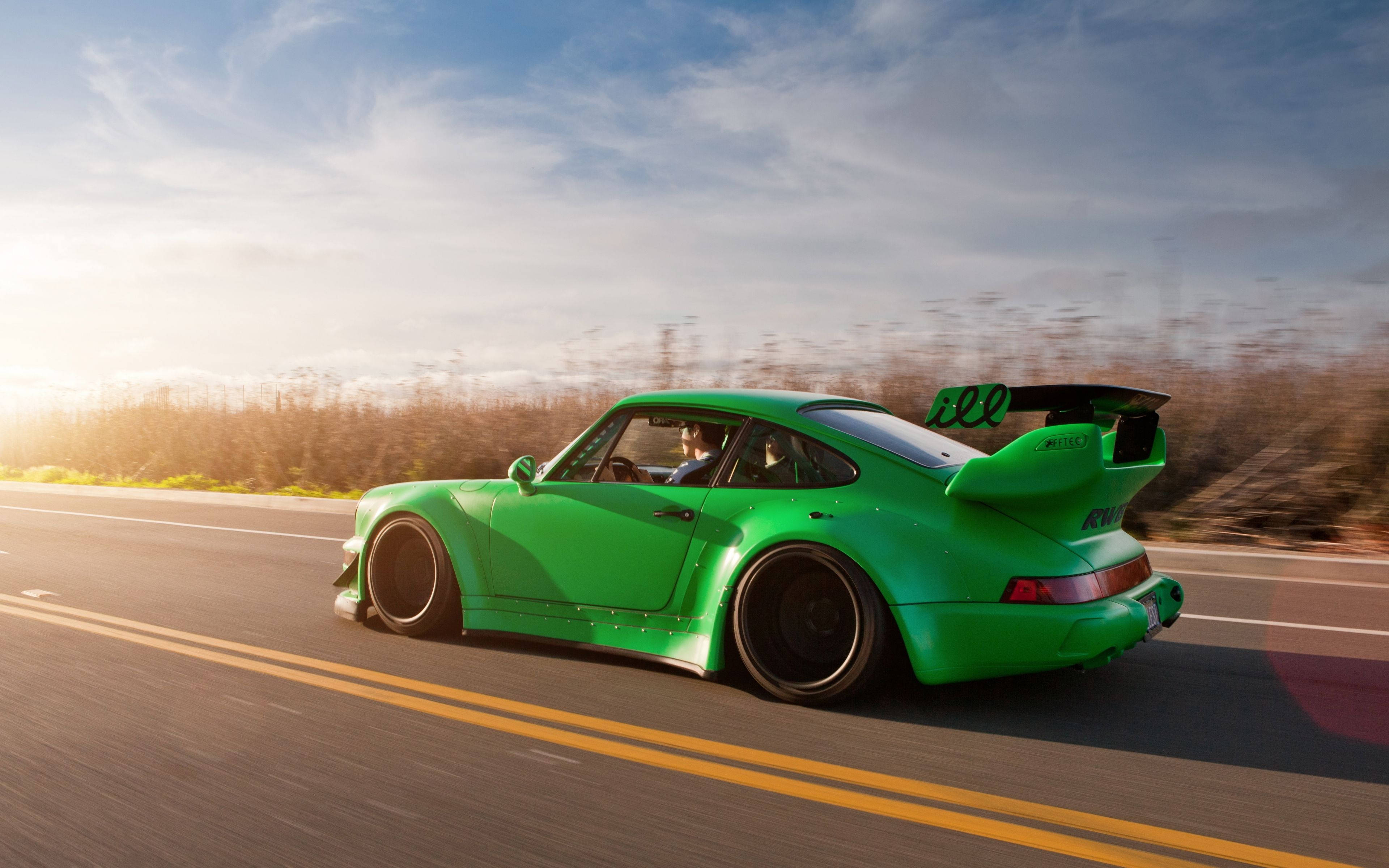 4K RWB 保时捷 911 跑车 壁紙