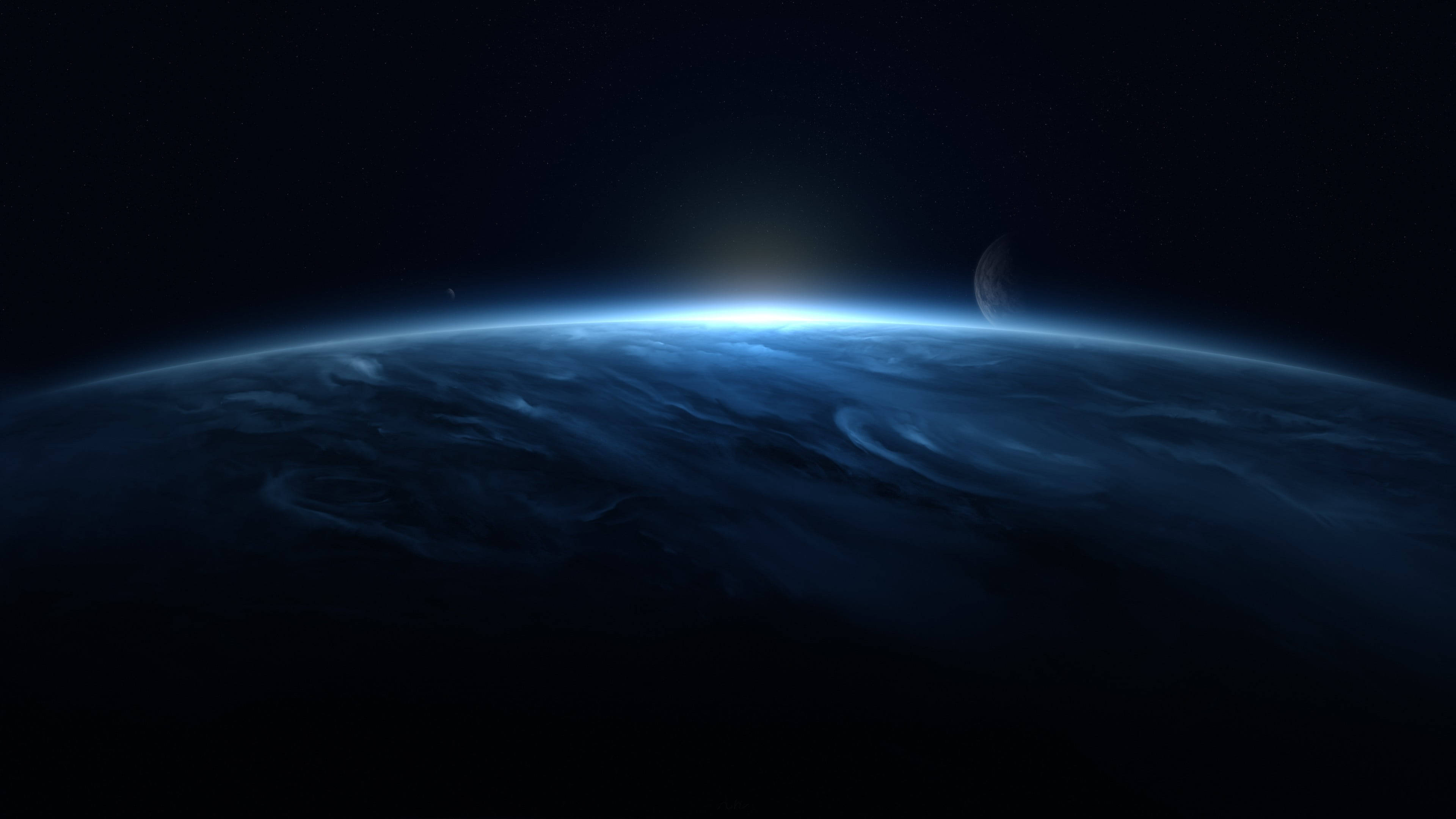 4K Ultra HD 黑暗行星地平線 壁紙