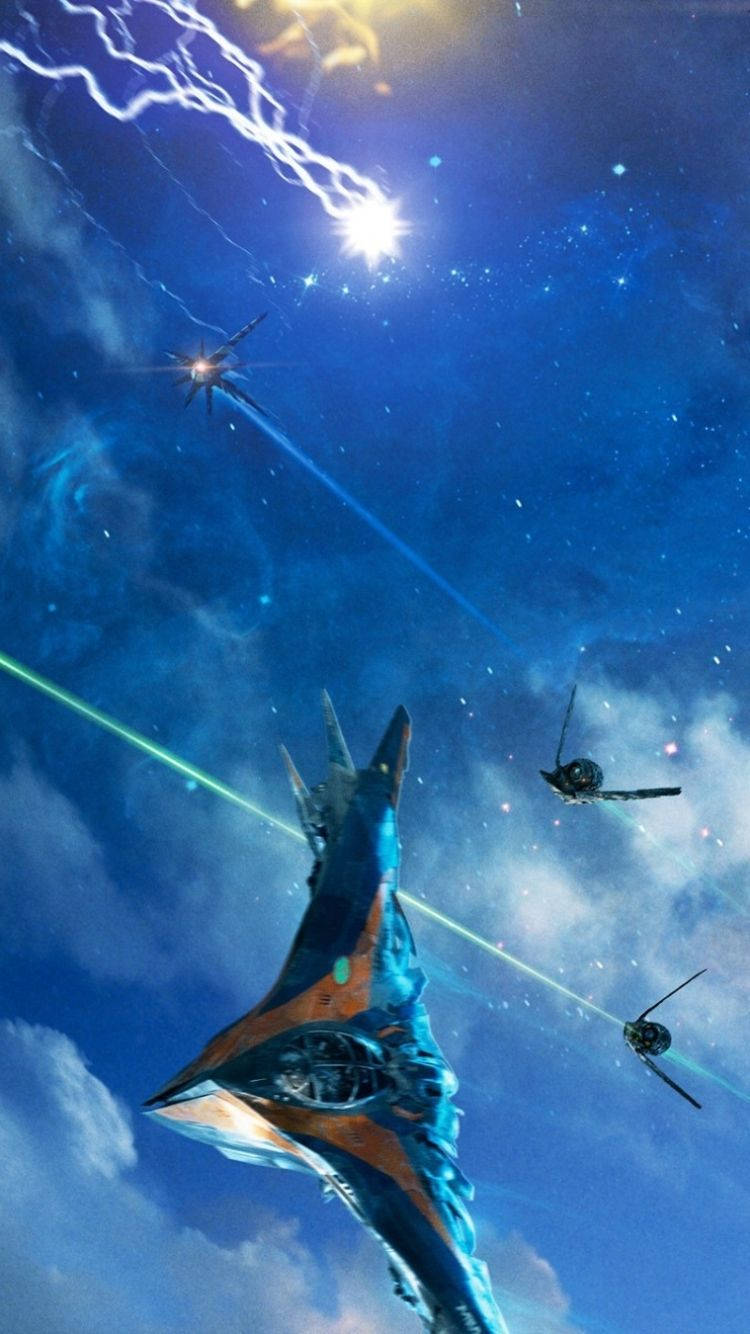 4k星際異攻隊米蘭號太空船 壁紙