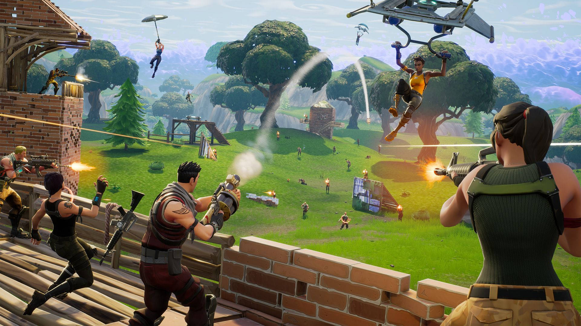 《要塞英雄》50v50 限時模式高畫質 壁紙