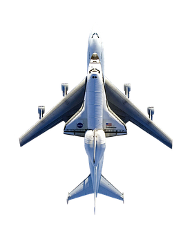 太空梭由波音747搭載 壁紙