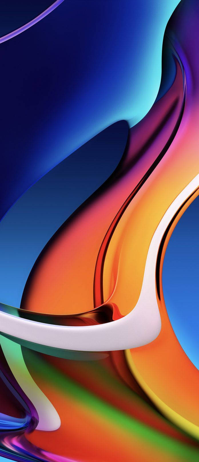 8K iPhone 抽象隨機形狀 壁紙