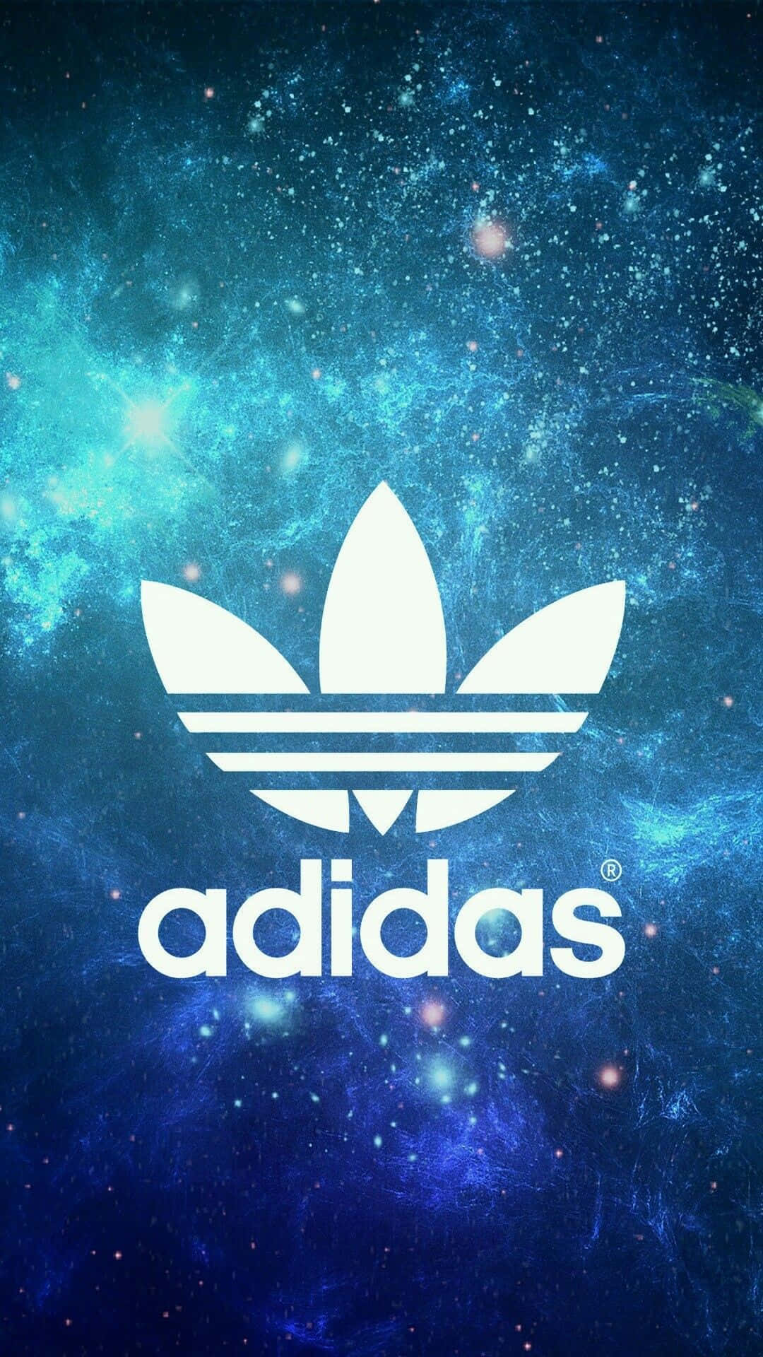 Adidas Logo 銀河系桌布 壁紙