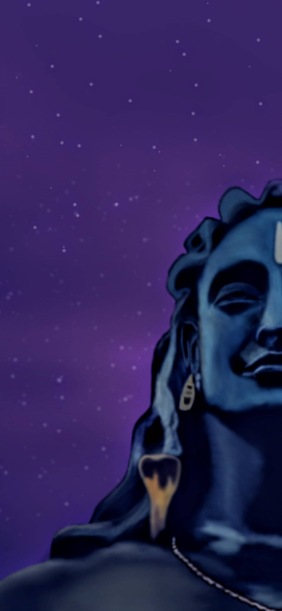 半身肖像藝術 Adiyogi 濕婆 壁紙