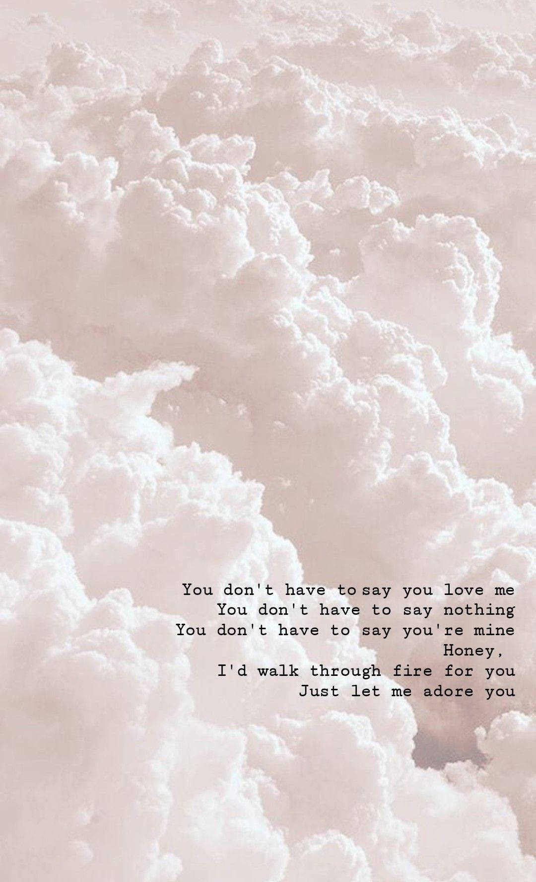 哈利·風格《Adore You》歌詞 壁紙
