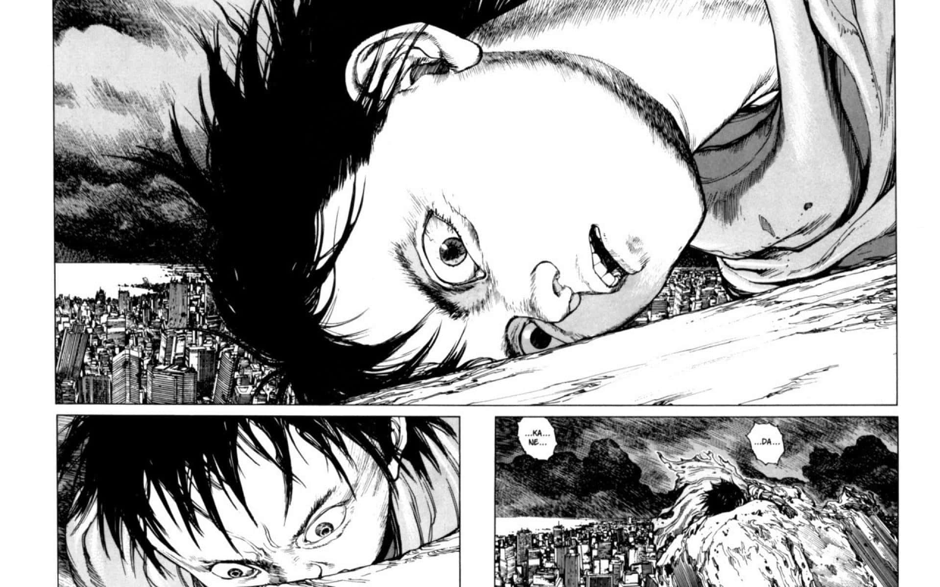 Akira 漫畫格背景 壁紙