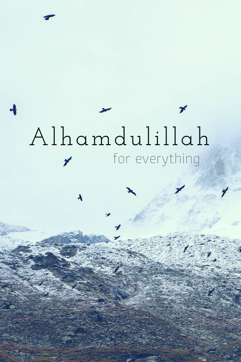 Alhamdulillah 群山飛鳥 壁紙
