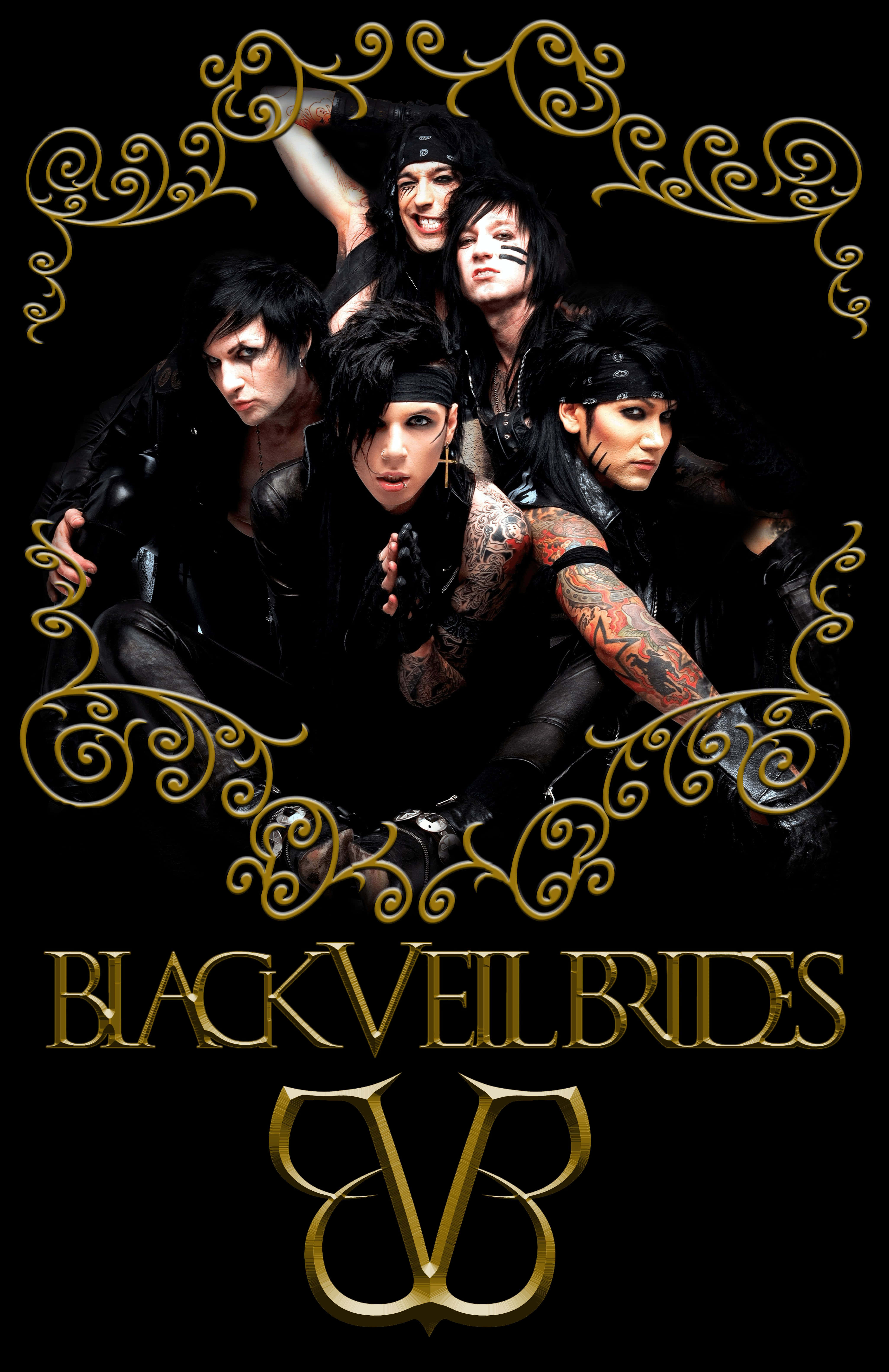 Andy Biersack 来自 Black Veil Brides 壁紙