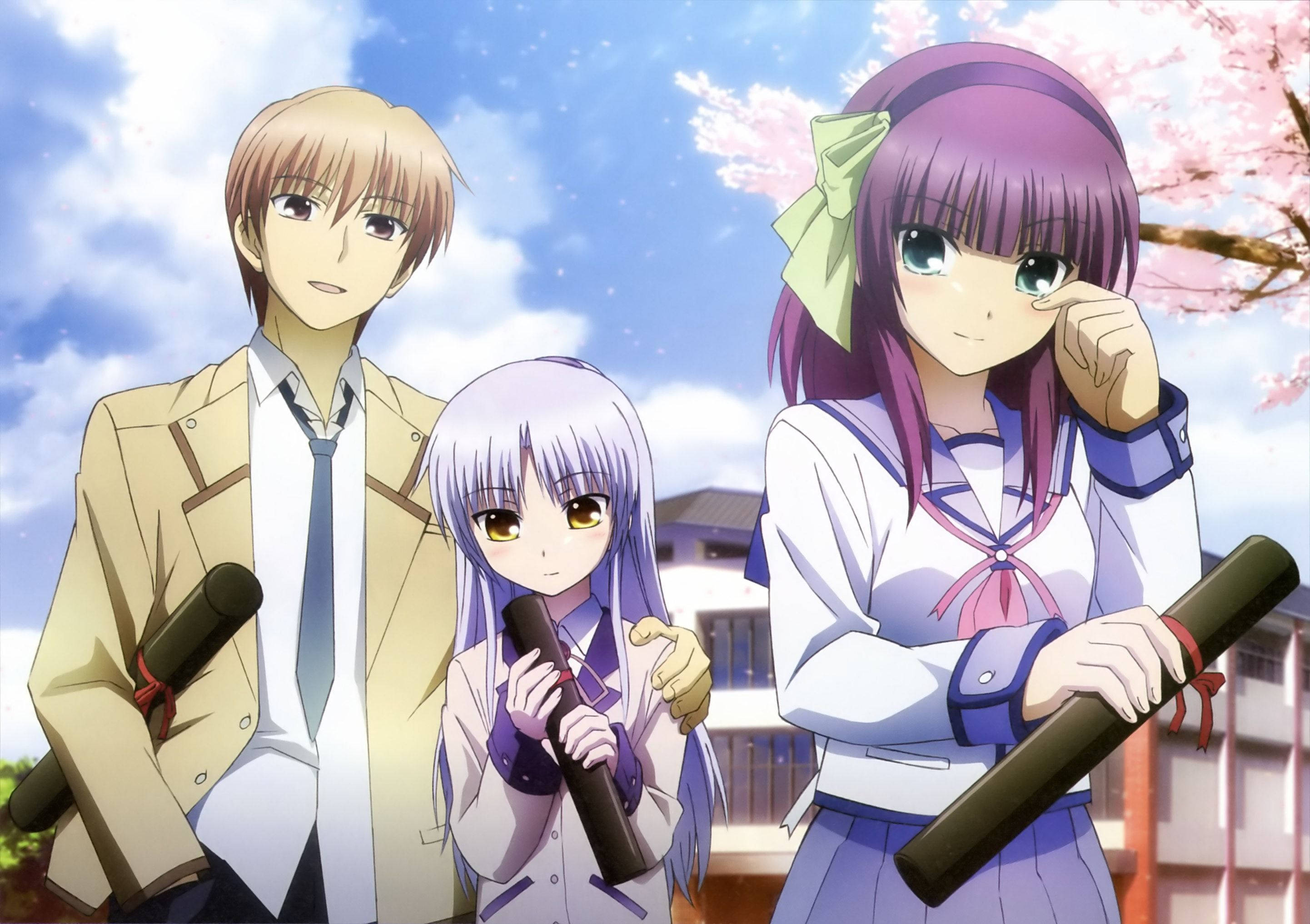 動漫情侶 Angel Beats 壁紙