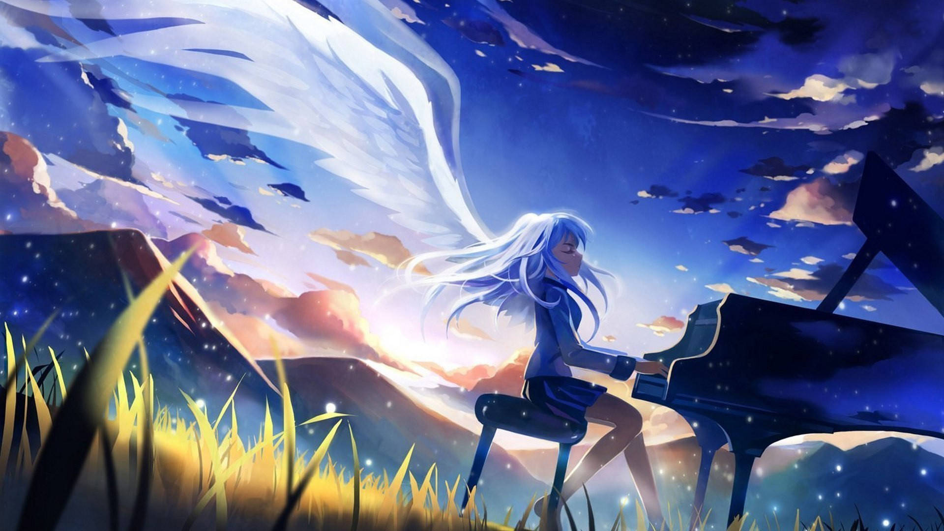 動漫角色 Angel Beats! 壁紙