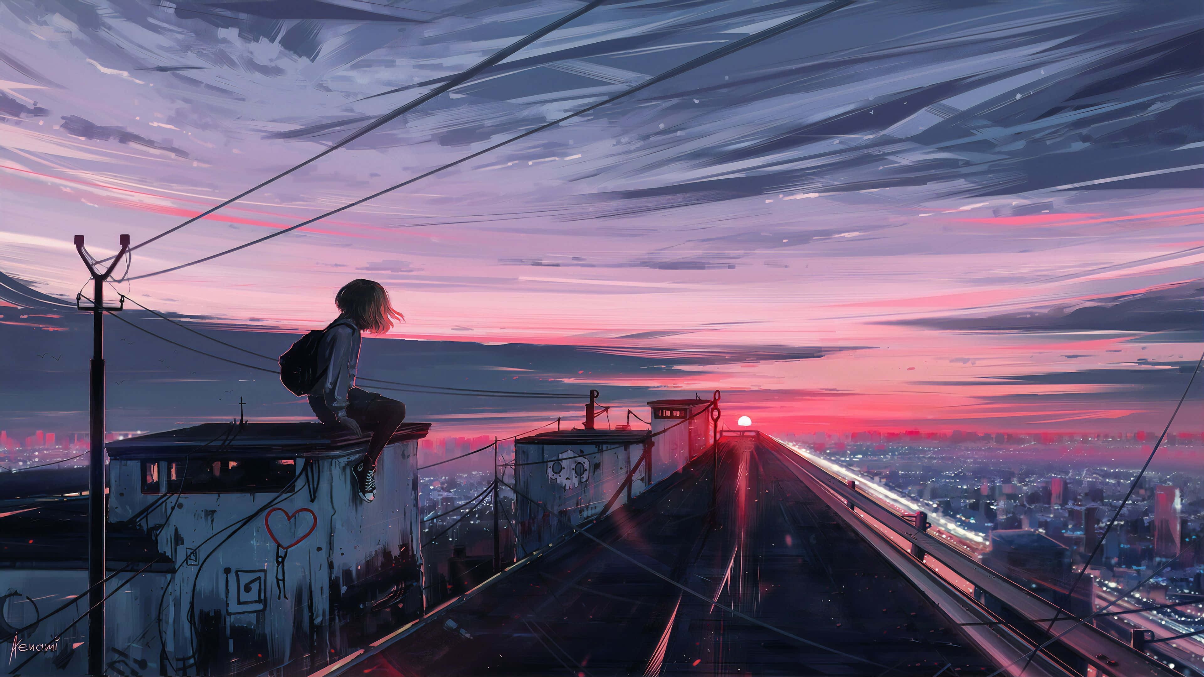讓你的想像力翱翔於Anime 4K！ 壁紙