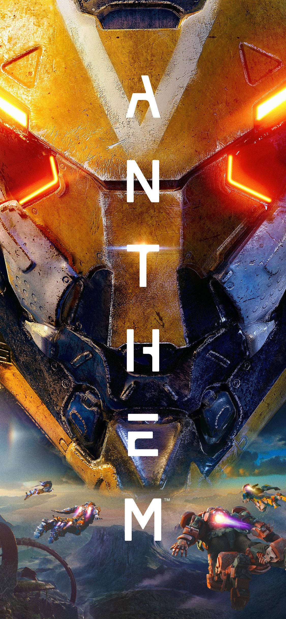 駕駛標槍機甲，體驗《Anthem》共享世界動作角色扮演遊戲 壁紙