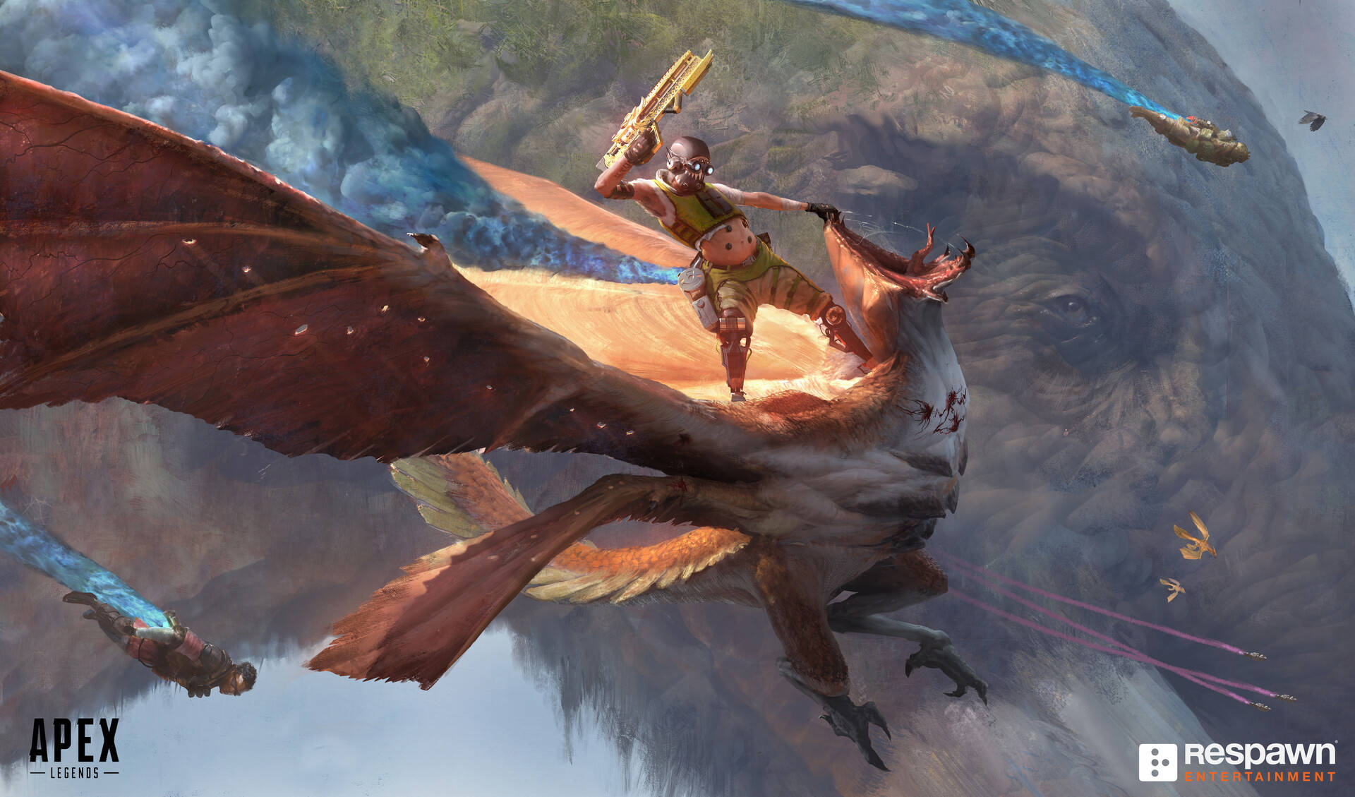 Apex Legends 动力小子飞翔 壁紙