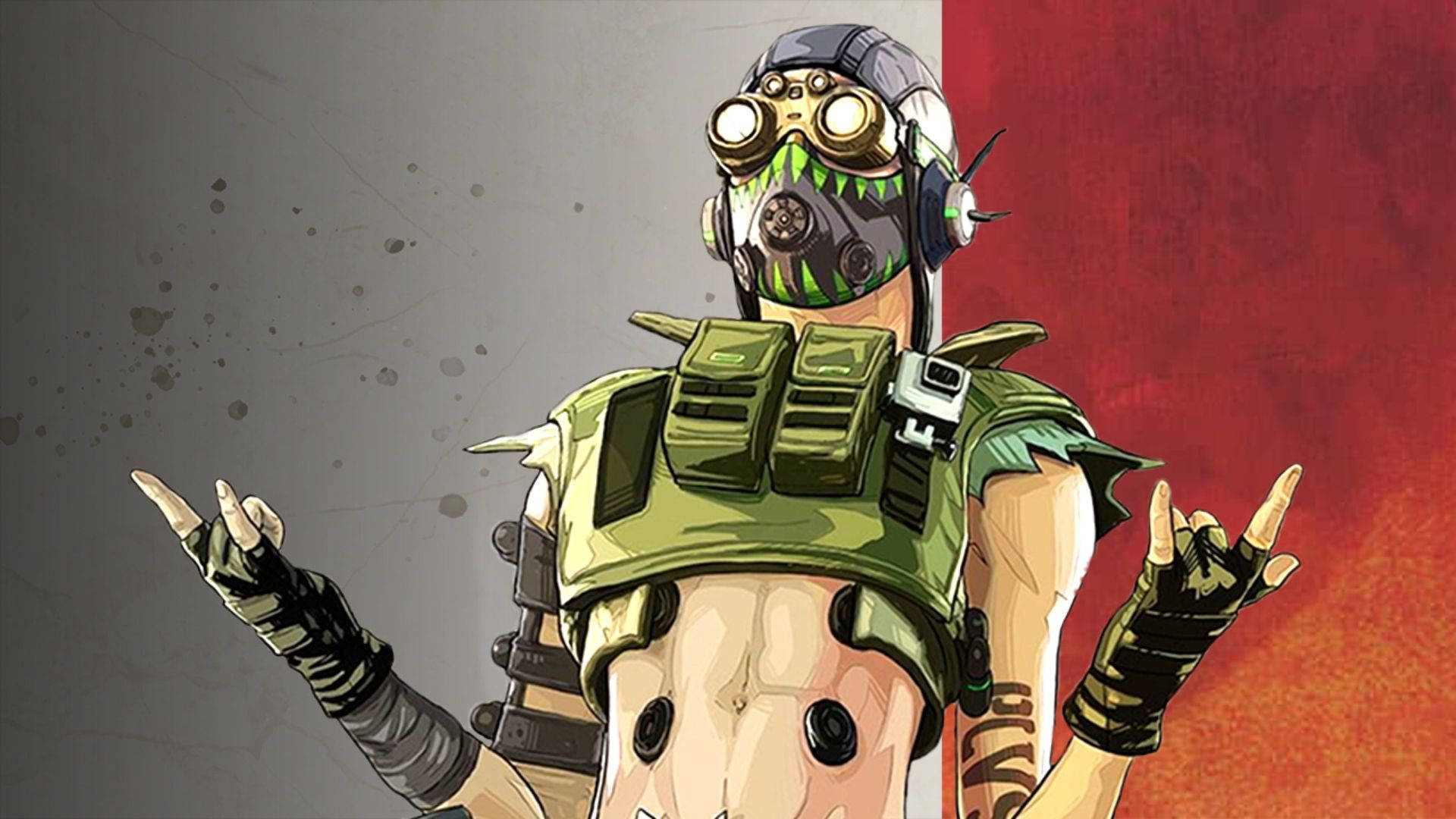 Apex Legends Octane 搖滾手勢 壁紙