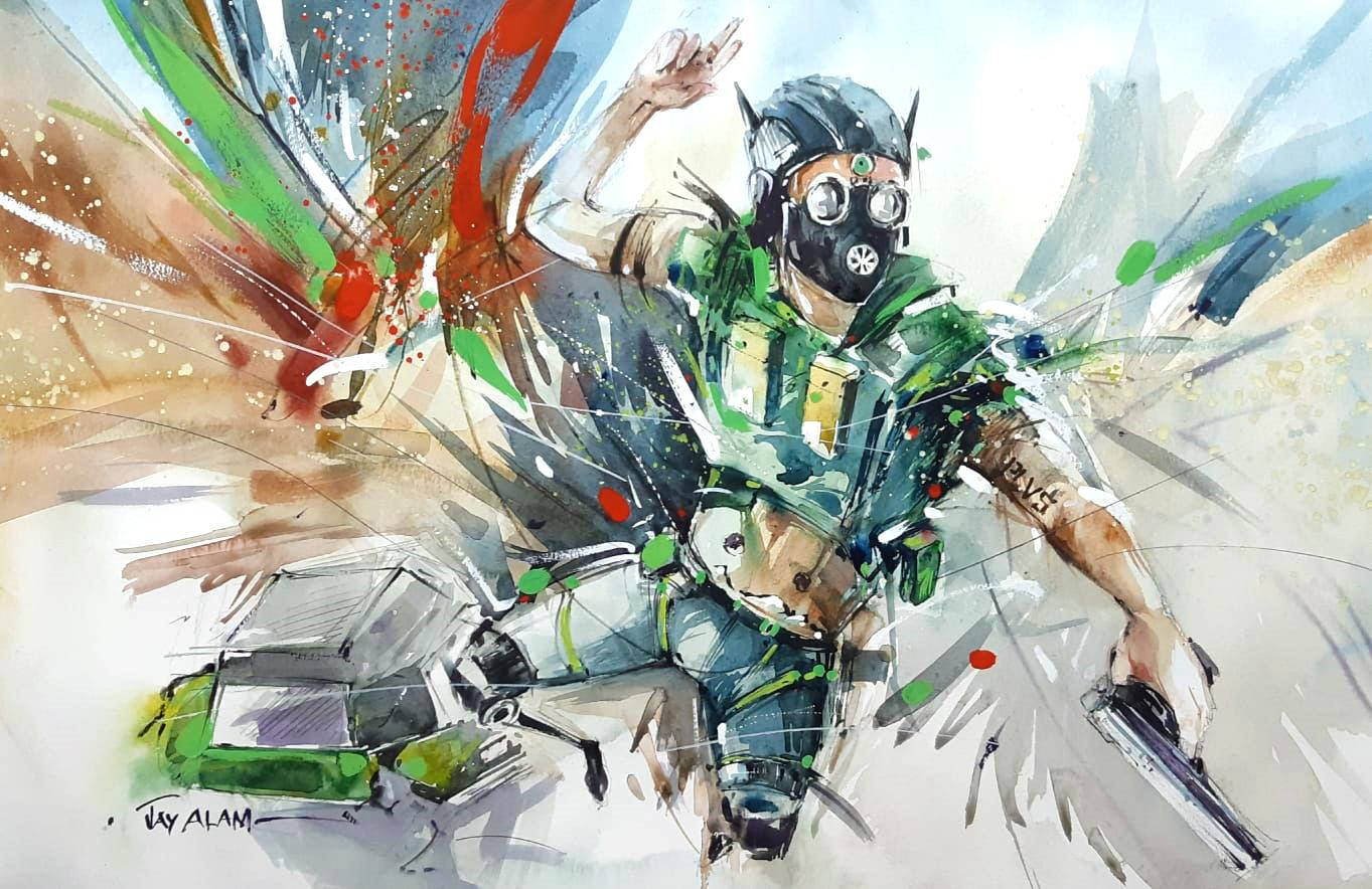 Apex Legends 動力小子 多彩配色