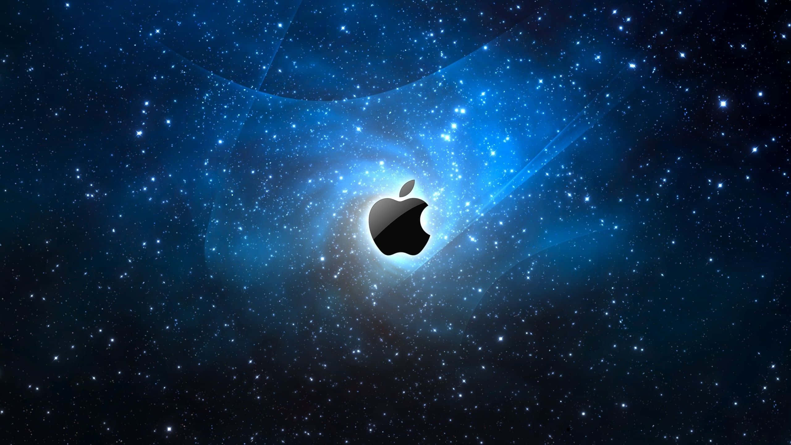 Apple Mac 桌面 藍色銀河 壁紙