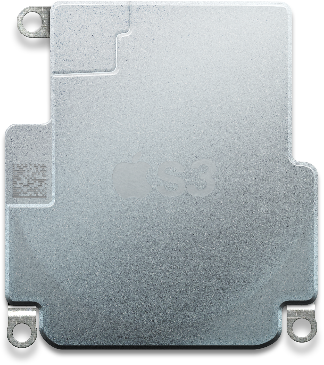 Apple S3 晶片俯視圖 壁紙