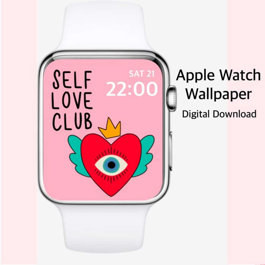 可愛的Apple Watch戀情主題 壁紙