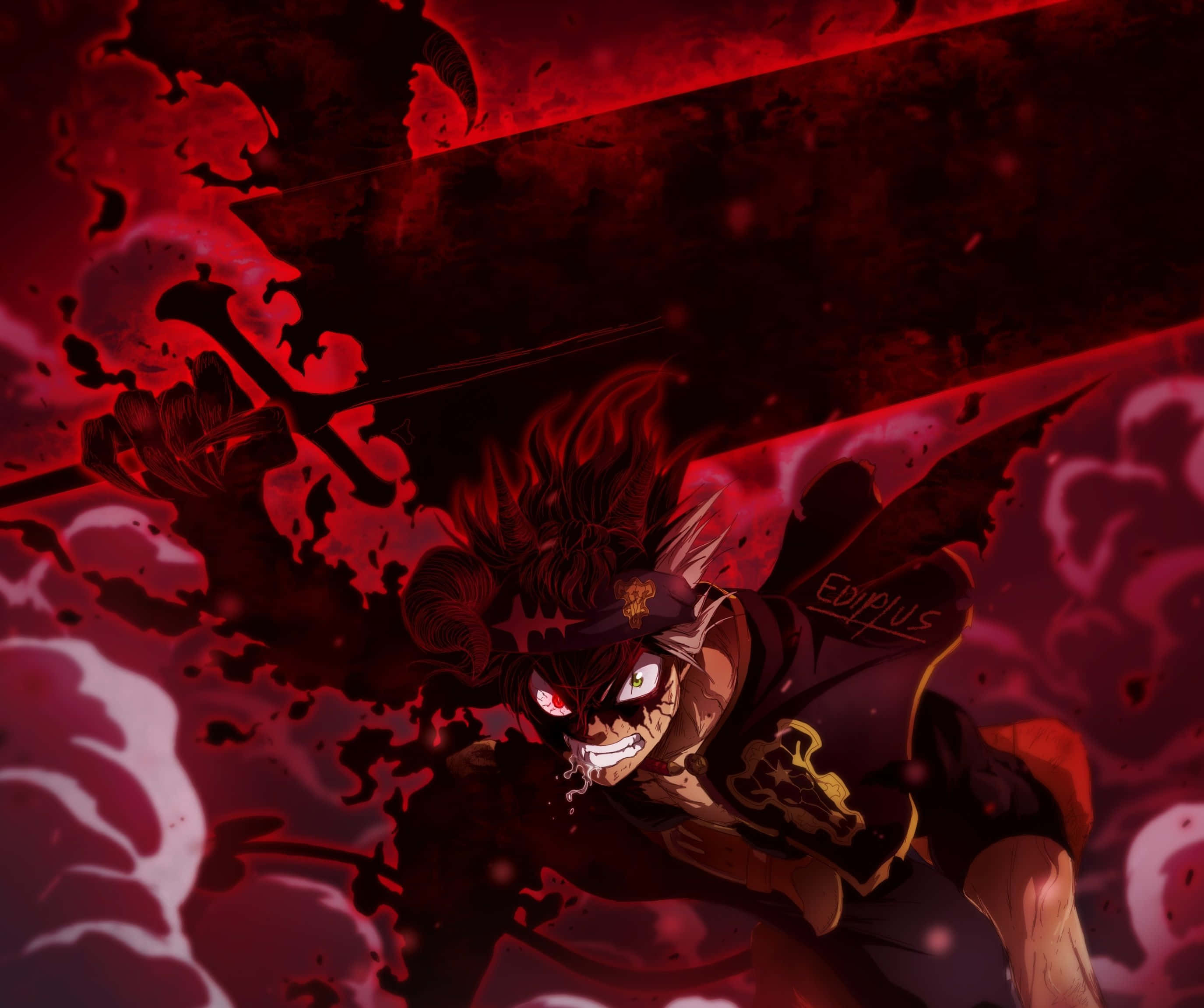 Asta Black Clover 4K 黑暗恶魔狂暴 壁紙