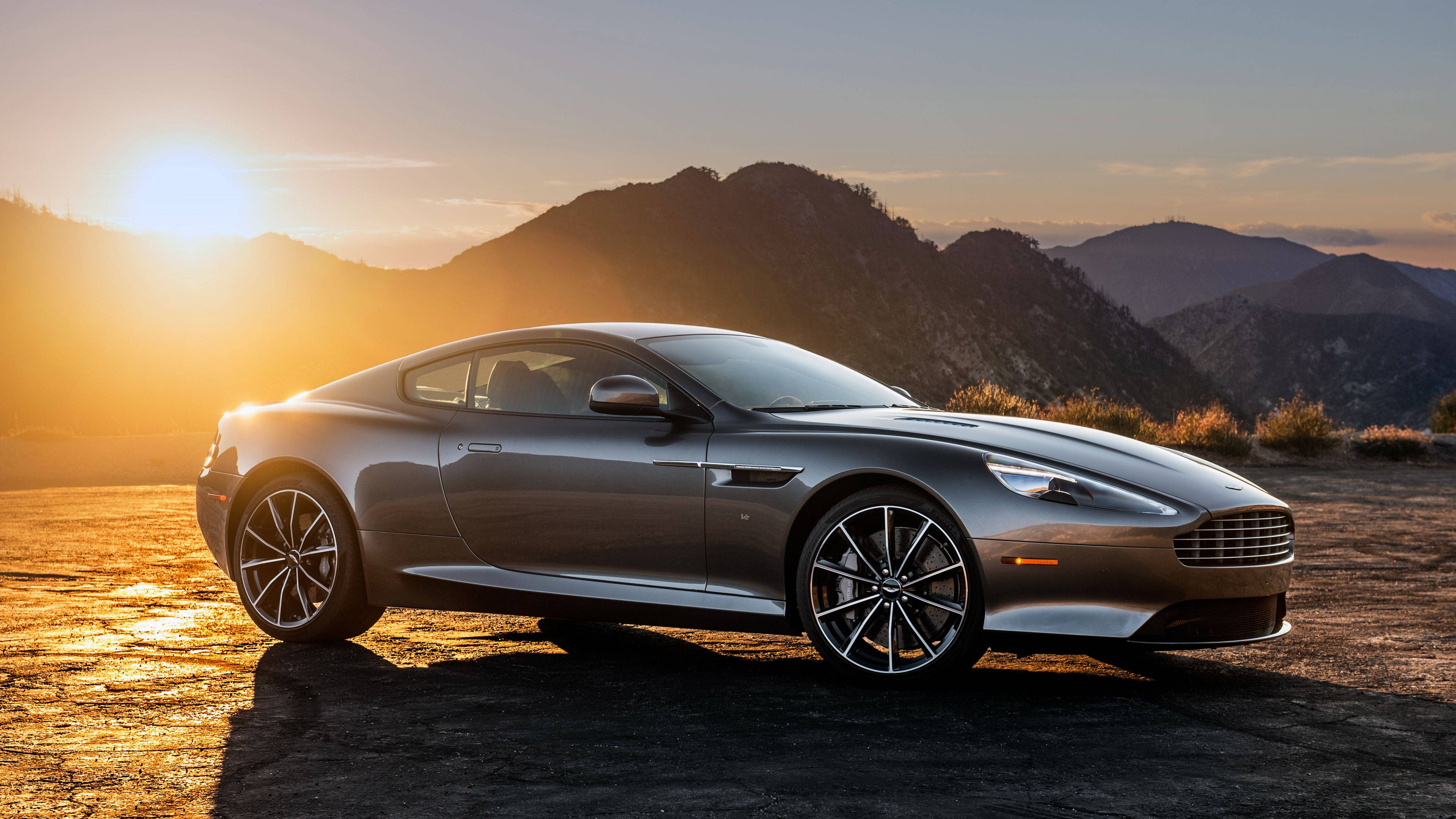 Aston Martin DB9 4K 跑车 壁紙