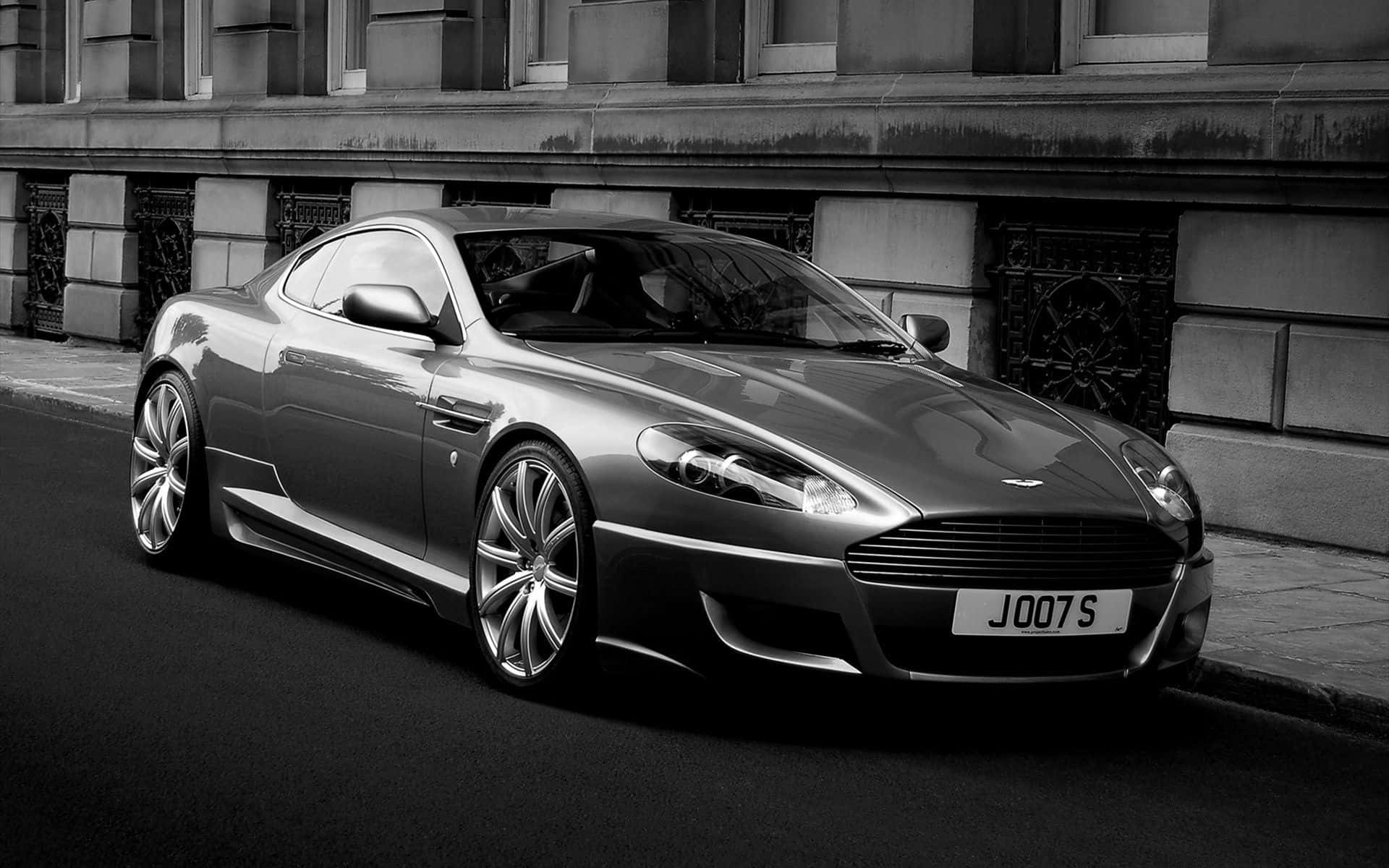 Aston Martin DB9豪華跑車 壁紙