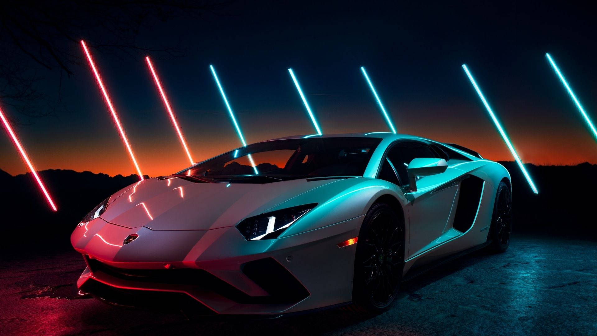 全新兰博基尼Aventador S Roadster 壁紙