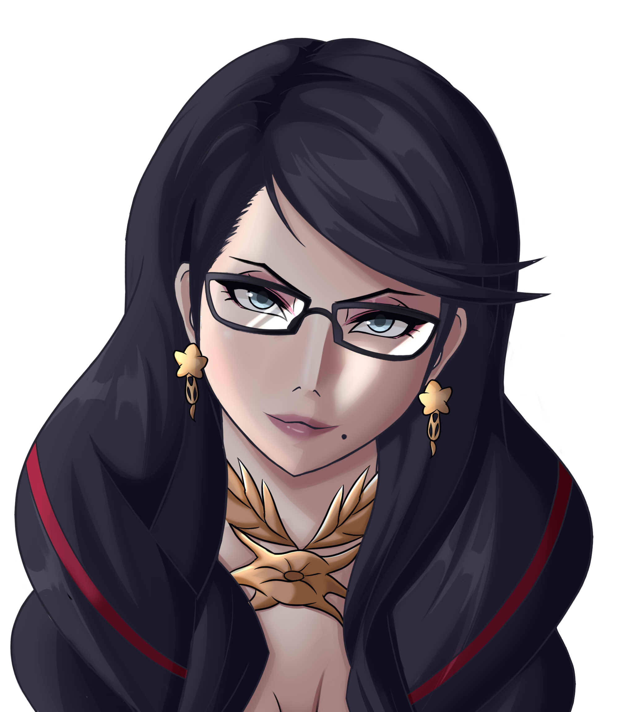 Bayonetta 猙獰表情 壁紙