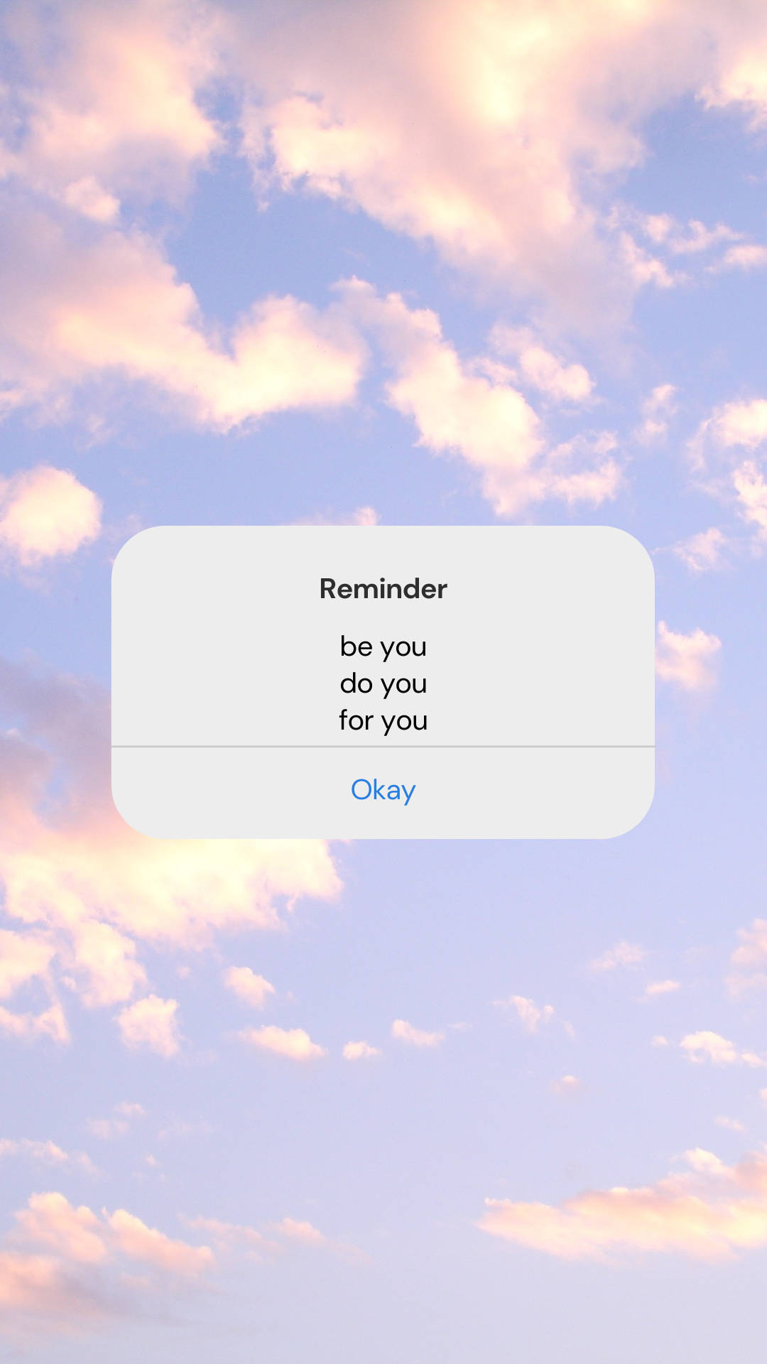 Be You 可愛正能量語錄 壁紙